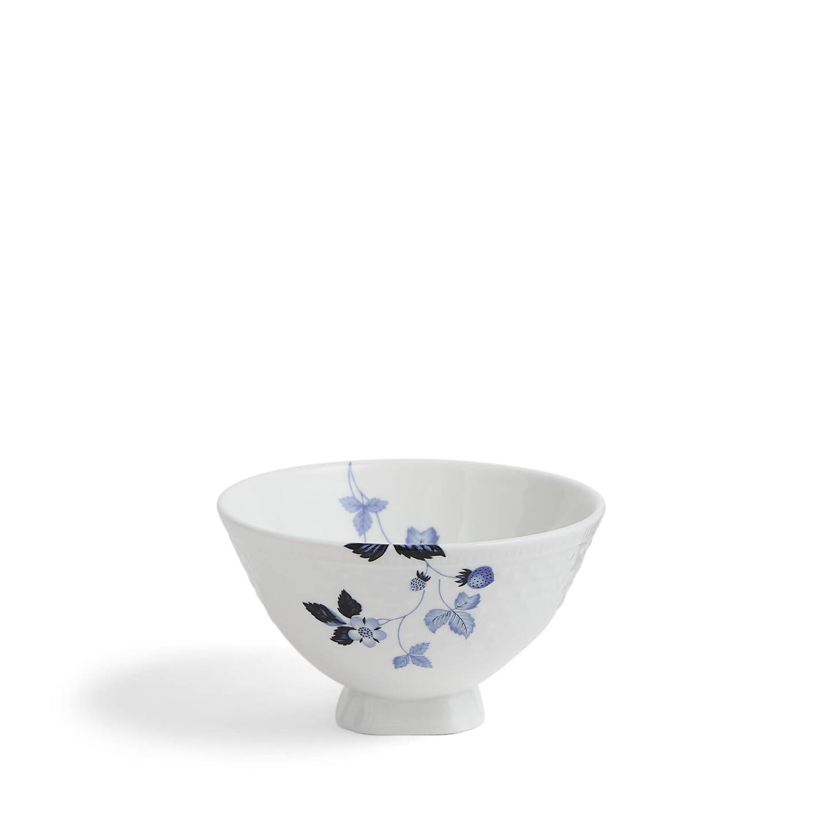 Wild Strawberry Inky Blue Rice Bowl