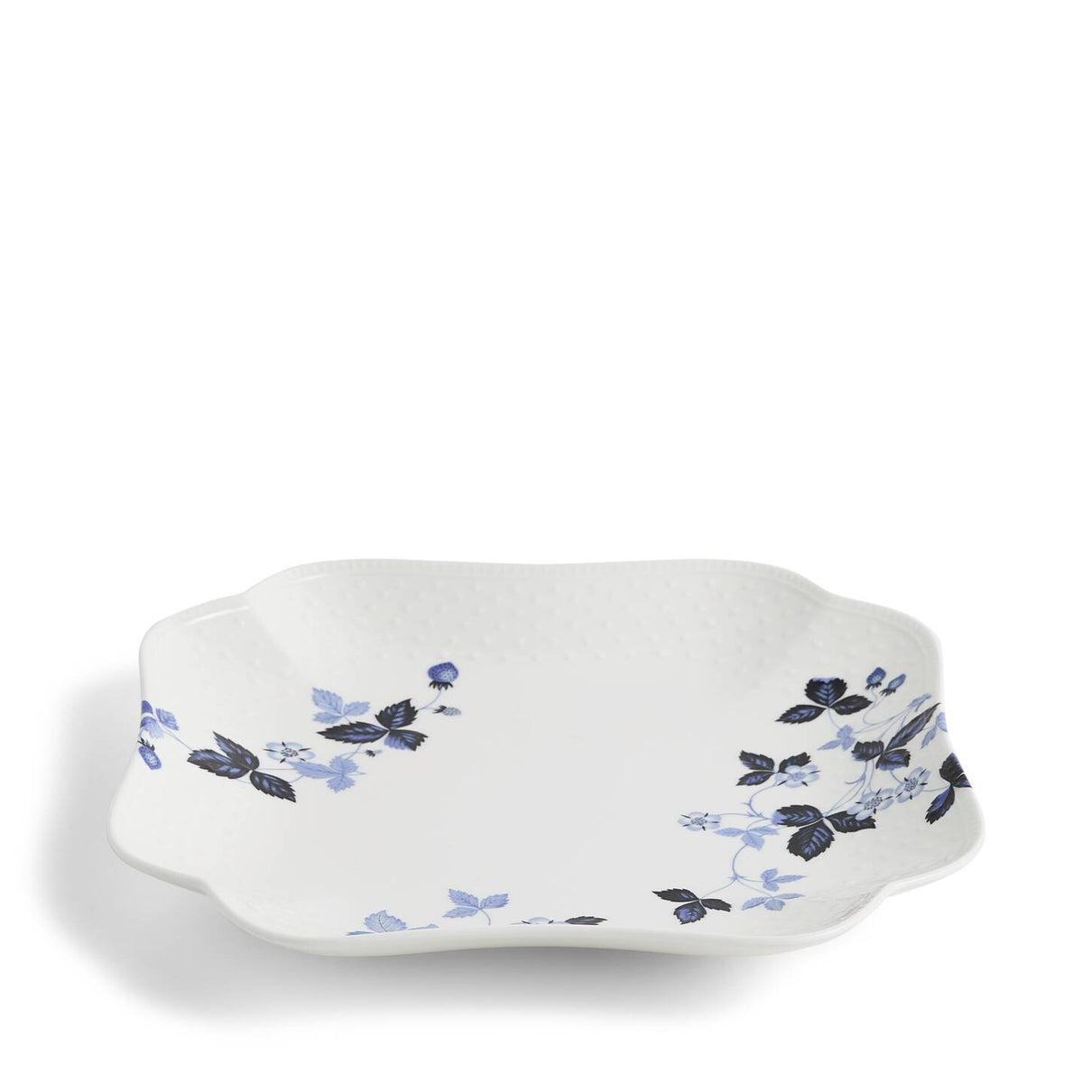 Wild Strawberry Inky Blue Platter