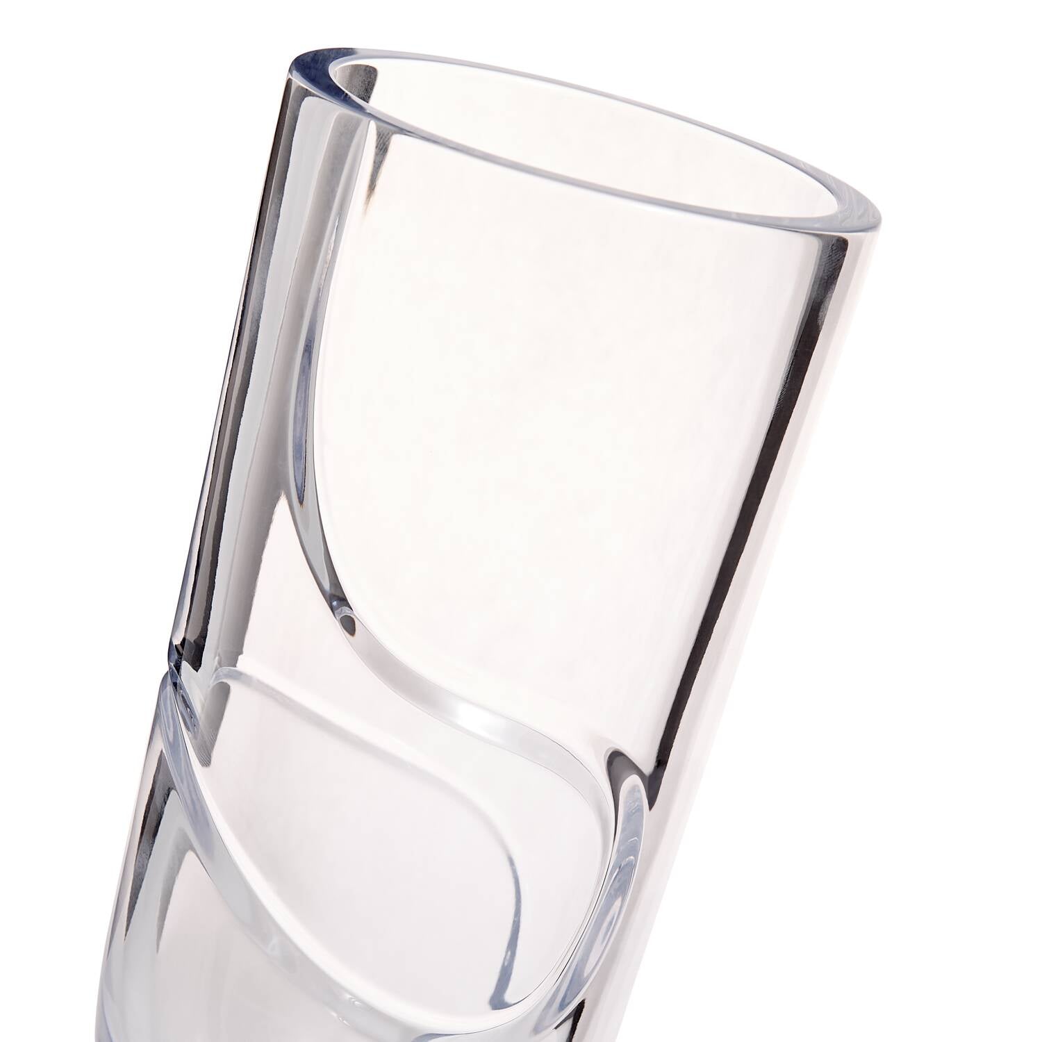 Vera Wang Luxe Graphite Vase | Wedgwood