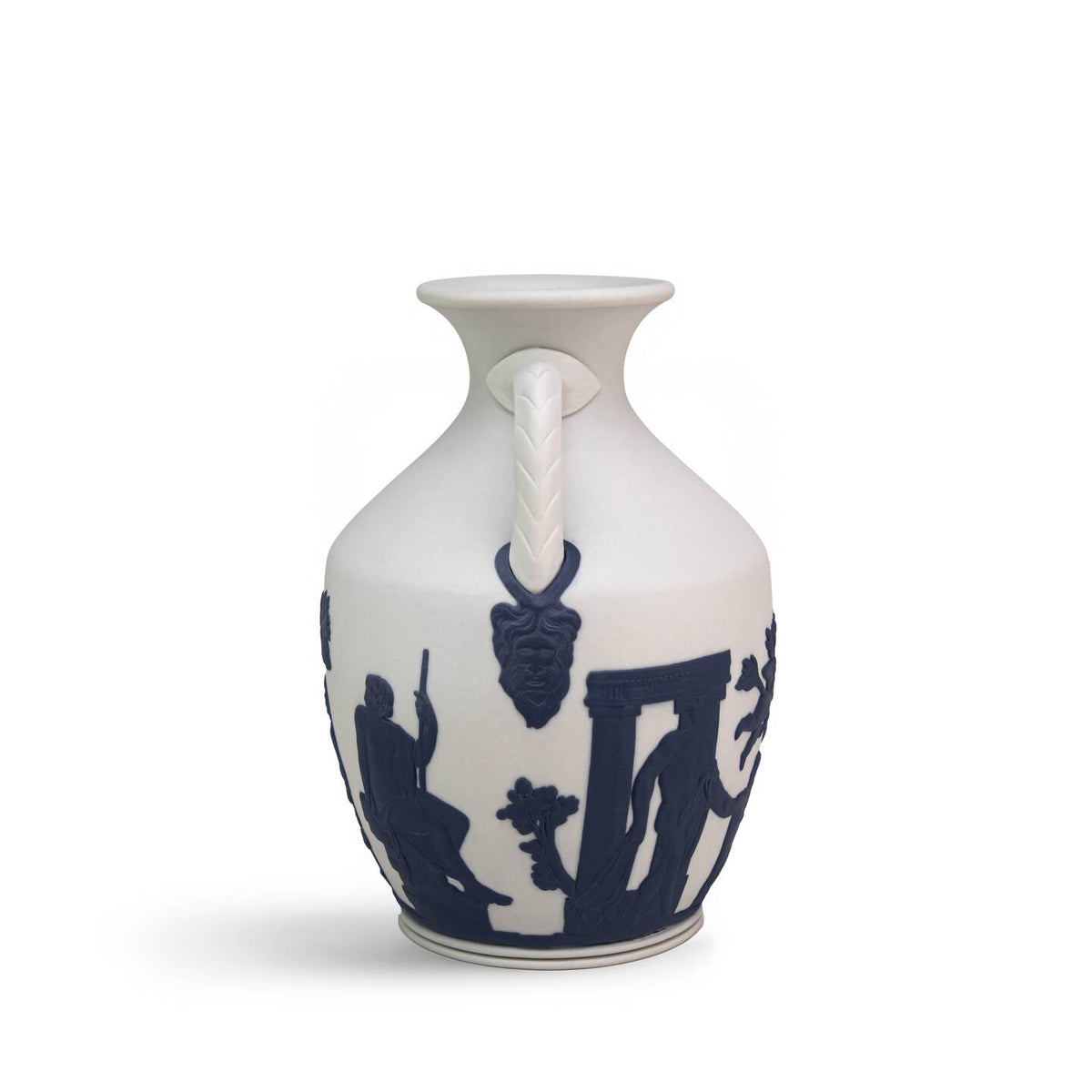 Iconic Portland Vase Small White / Blue