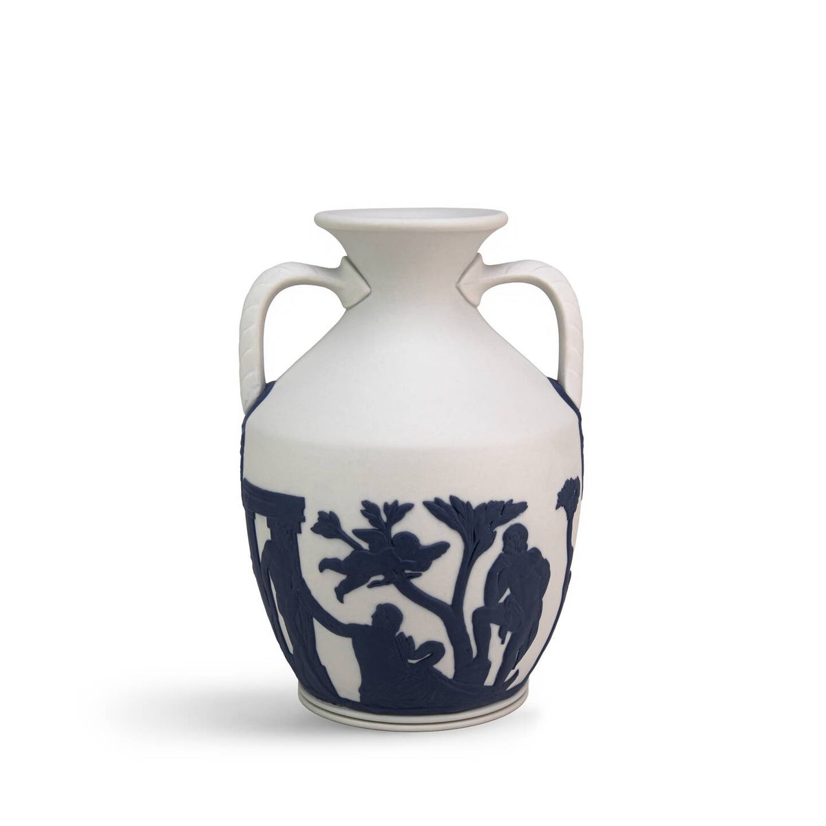 Iconic Portland Vase Small White / Blue