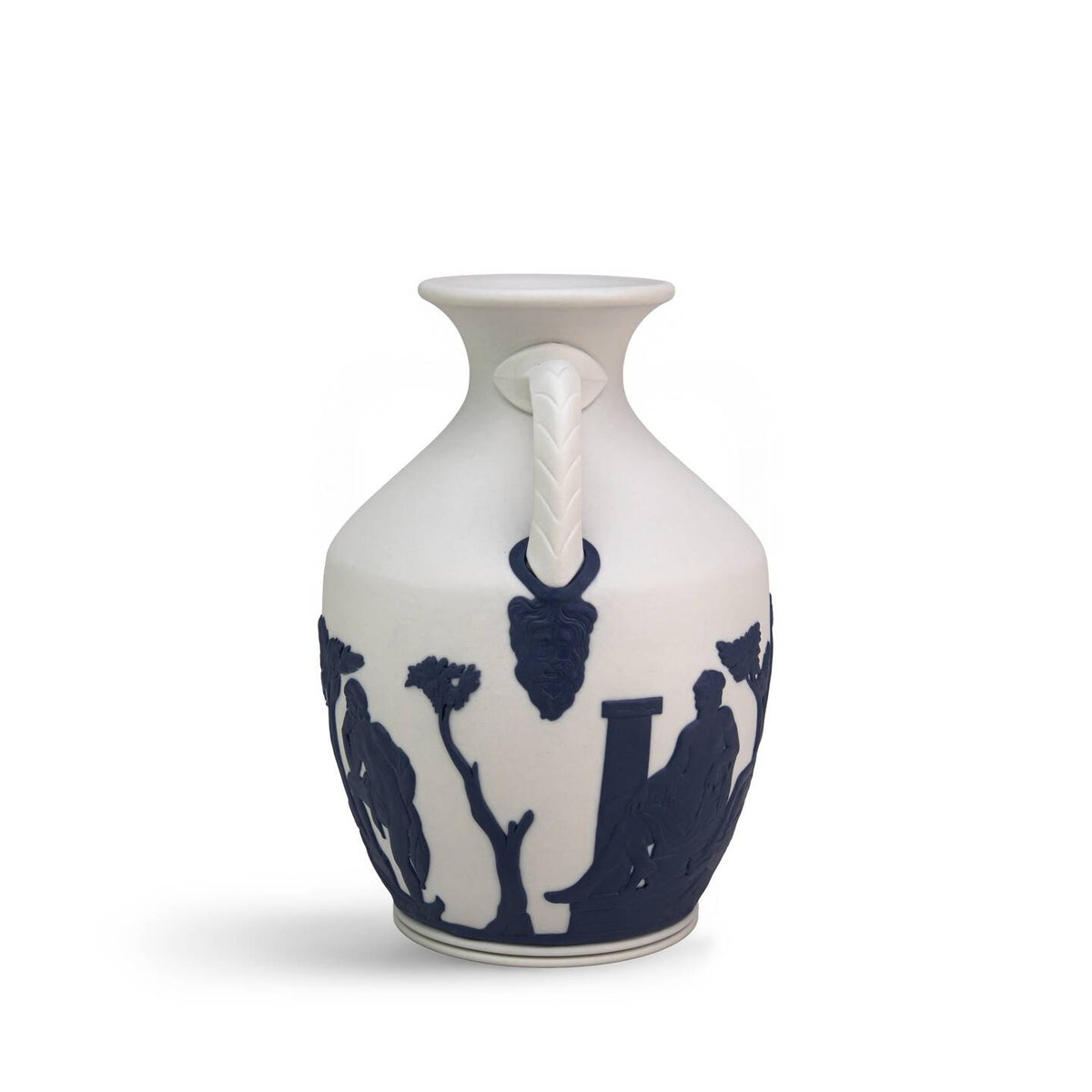 Iconic Portland Vase Small White / Blue