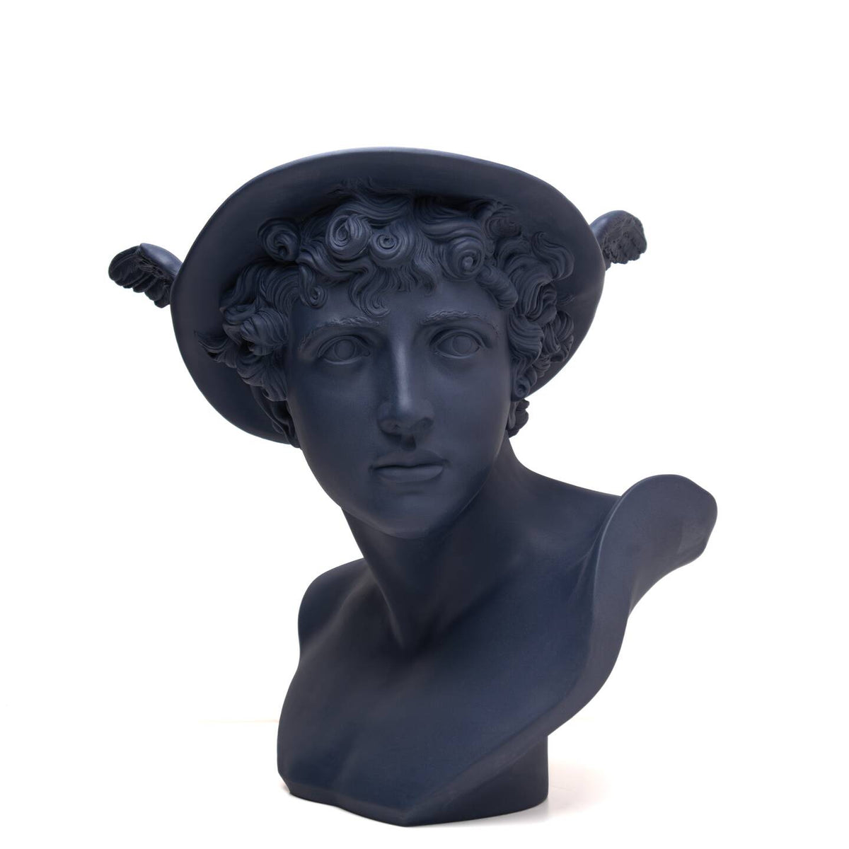 Iconic Mercury Bust Blue