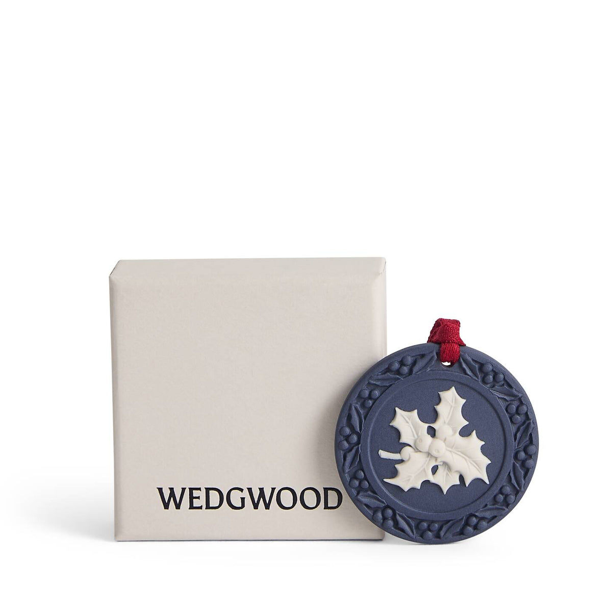 Holly Ornament Mercury Blue