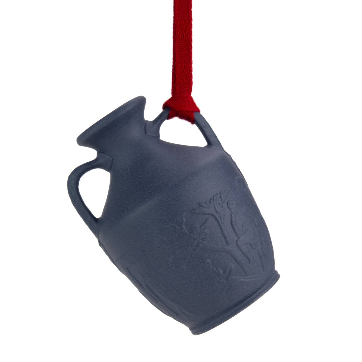 Festive Mini Portland Vase Mercury Blue