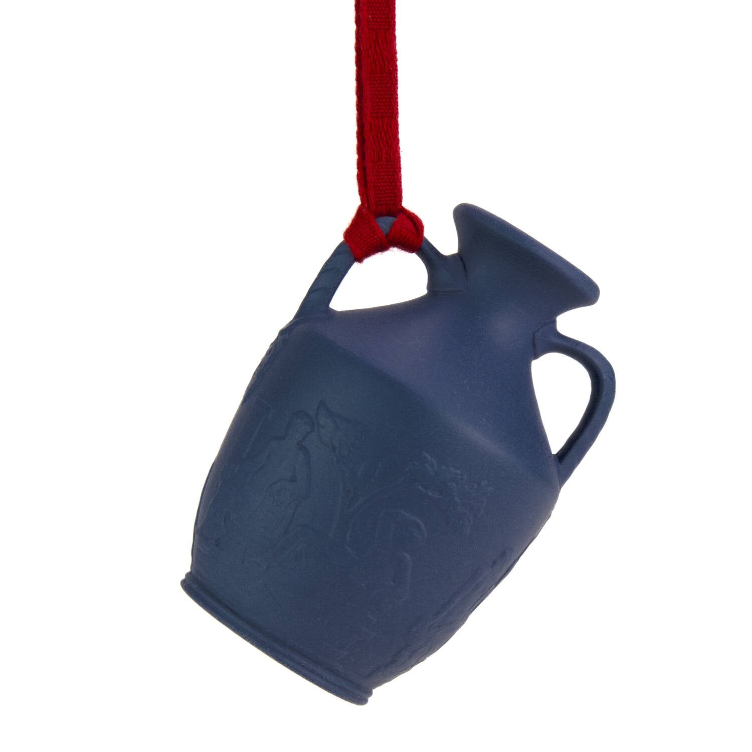 Festive Mini Portland Vase Mercury Blue