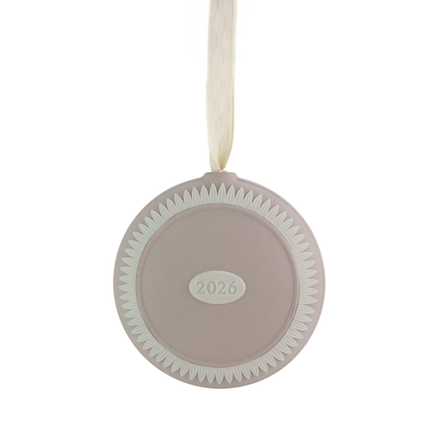 Festive Mother Child Annual Ornament Mink