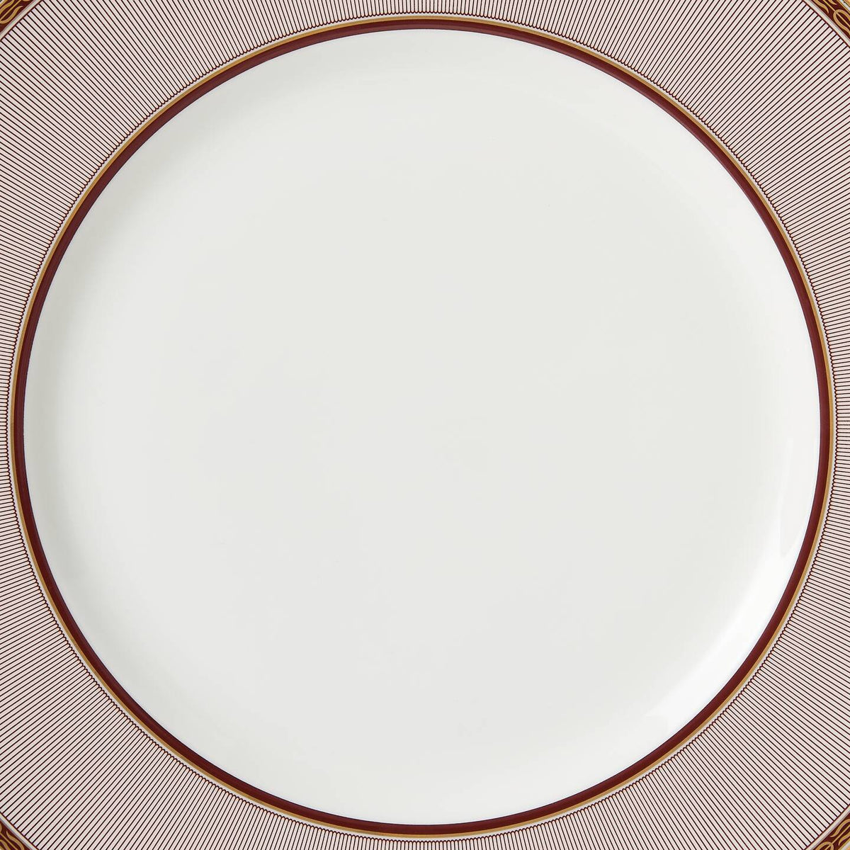 Splendour Red Dinner Plate