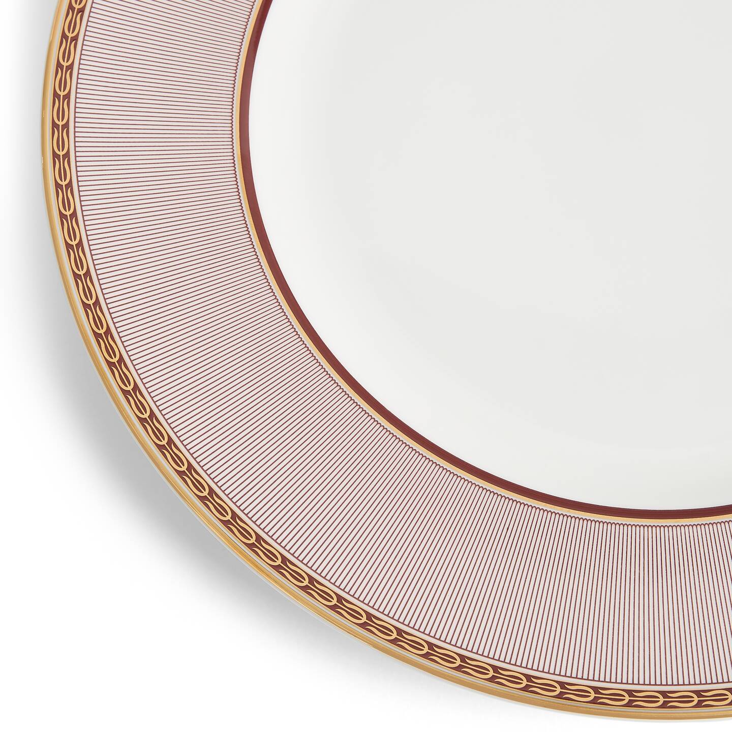 Splendour Red Dinner Plate