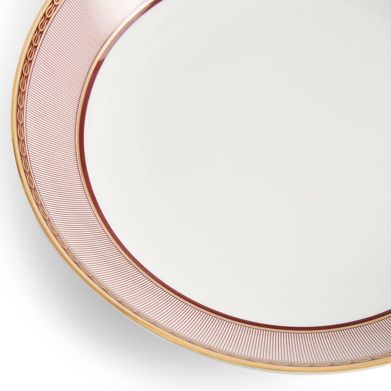 Splendour Red Deep Plate