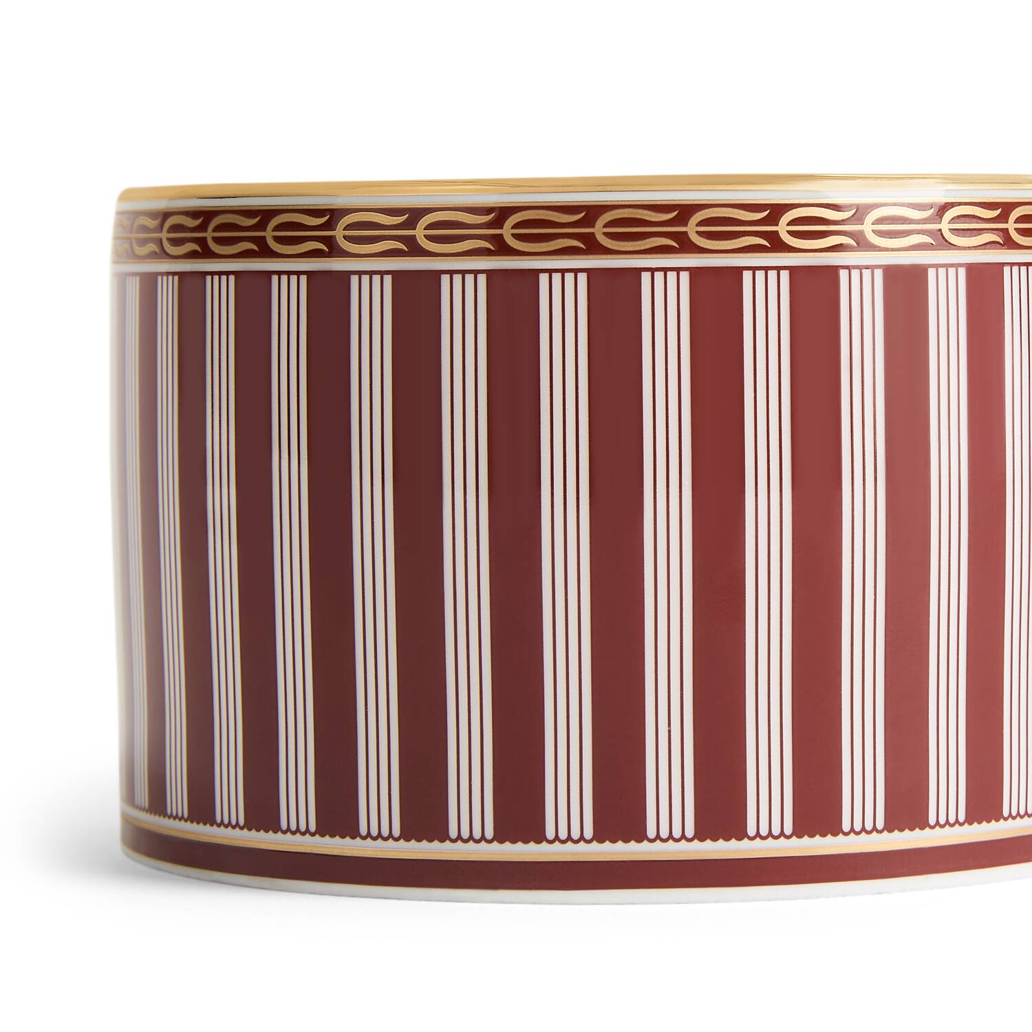 Splendour Red Teacup Saucer