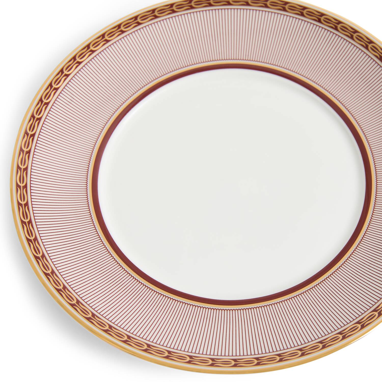 Splendour Red Teacup Saucer Set Of 2