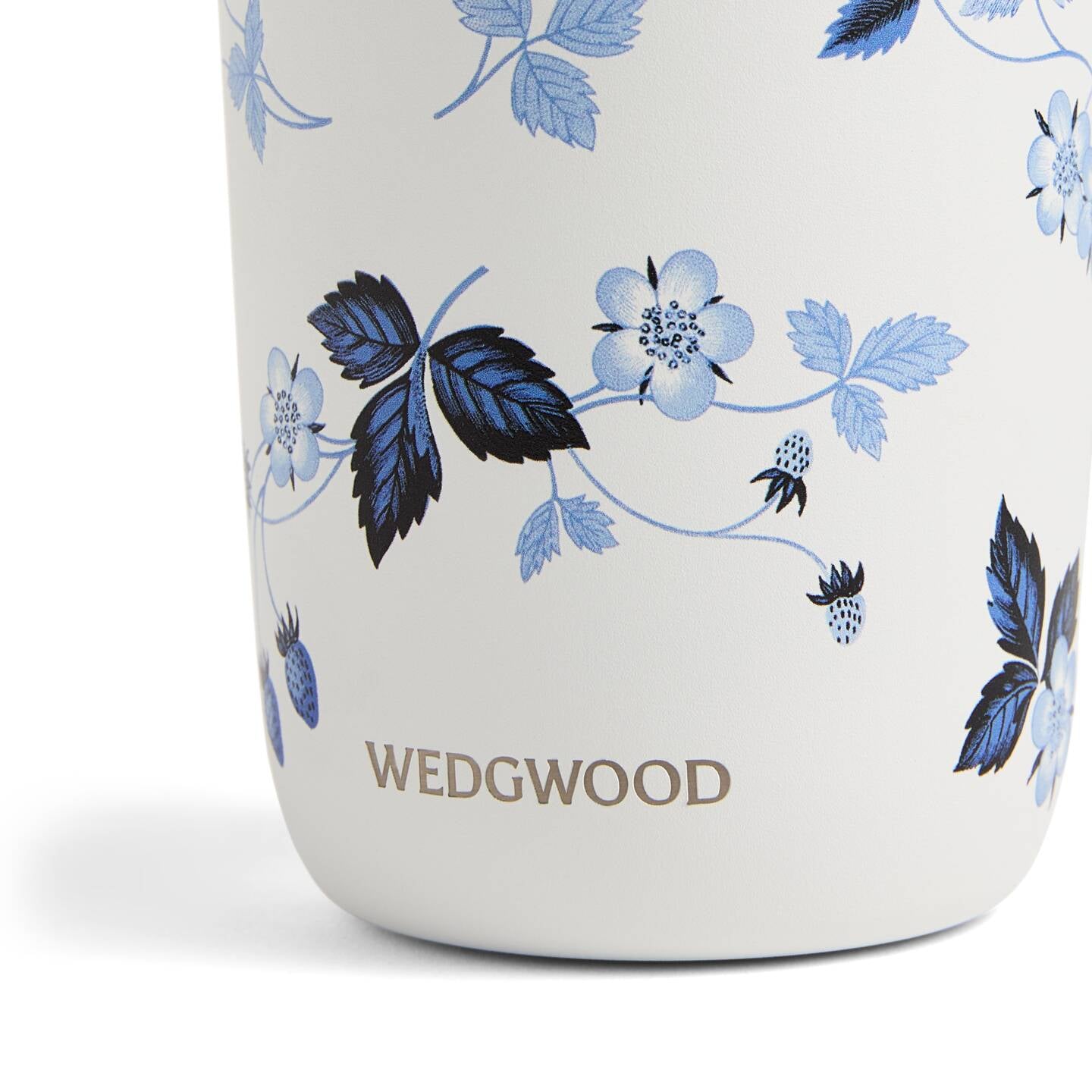 Wild Strawberry Inky Blue Beverage Tumbler