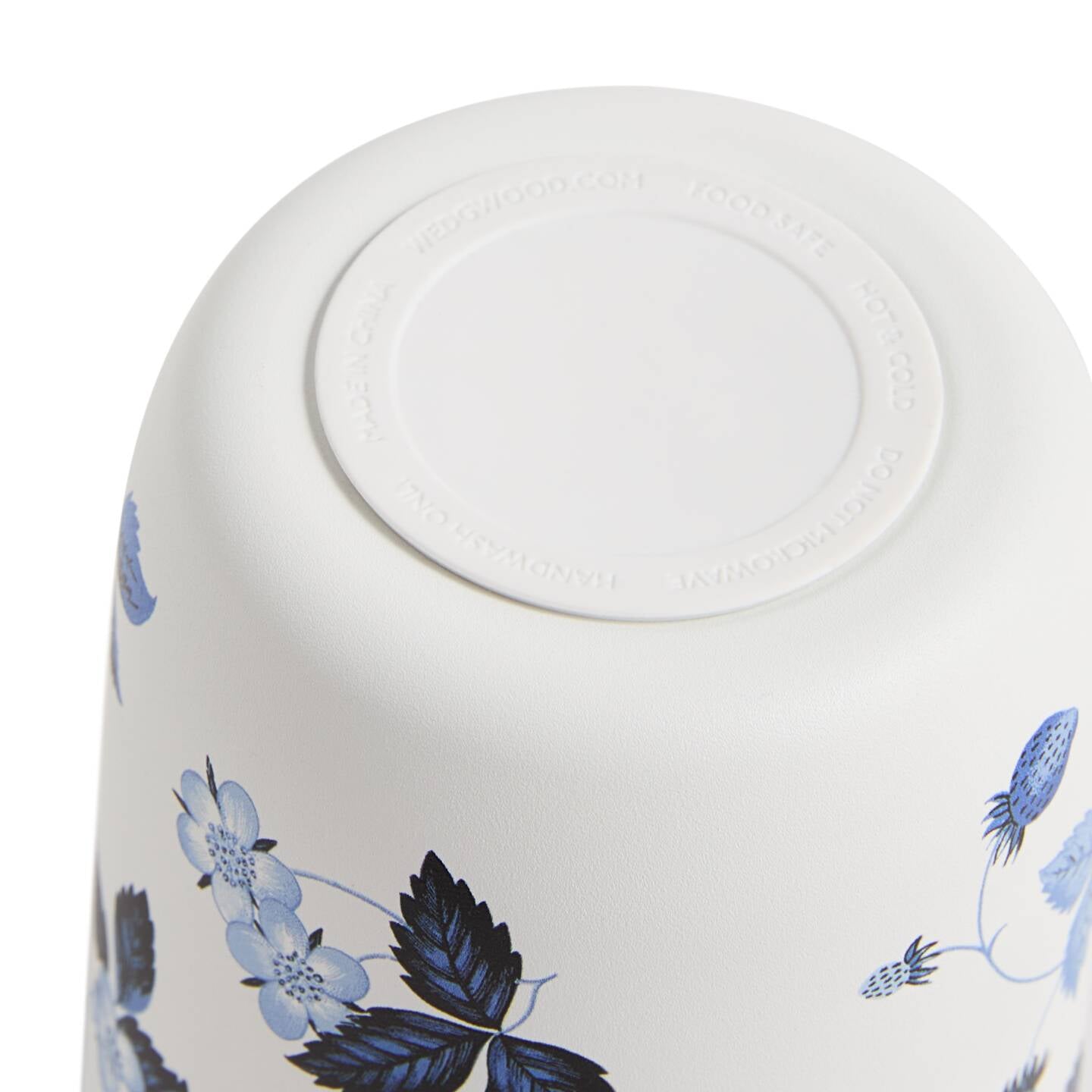 Wild Strawberry Inky Blue Beverage Tumbler