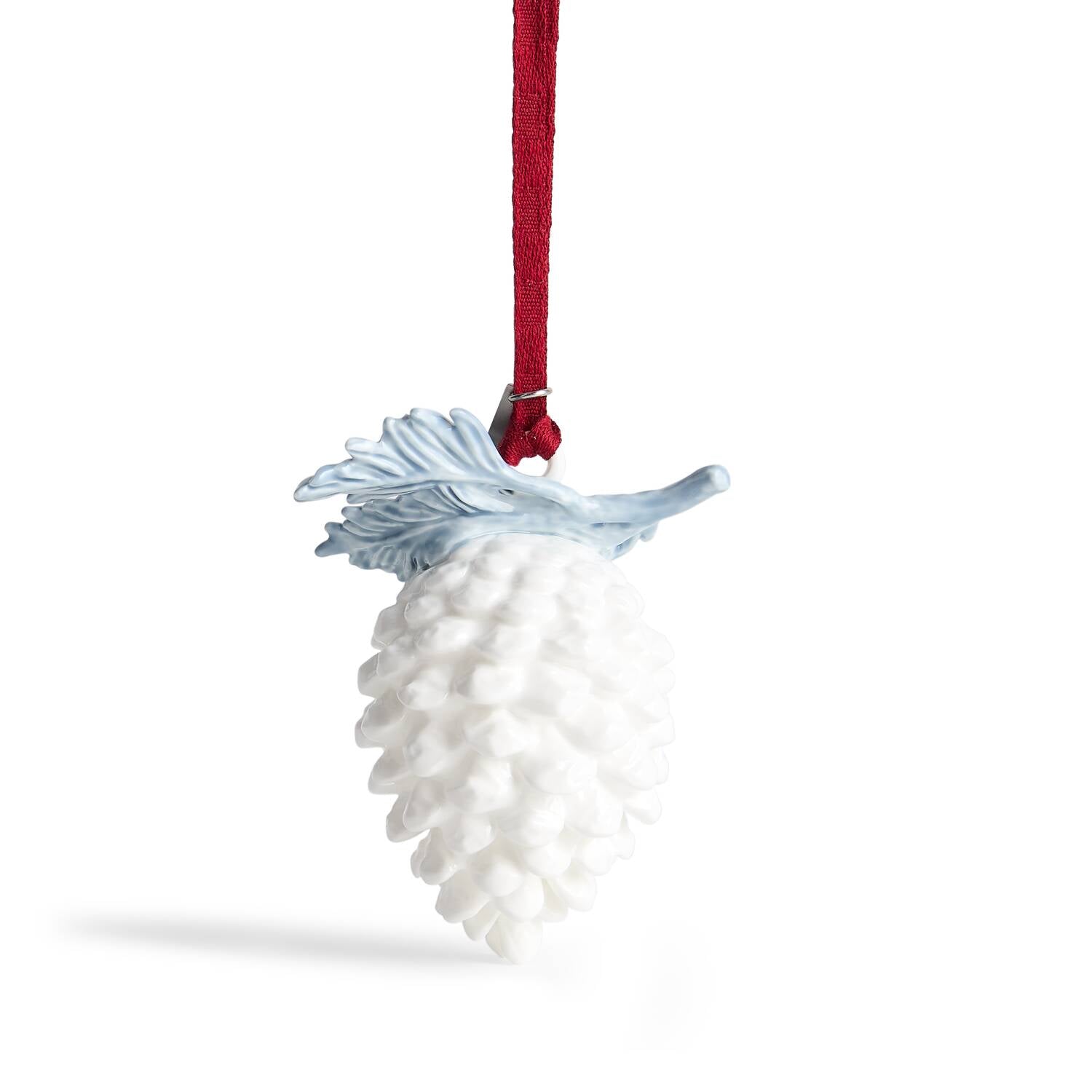 Festive Prosperity Ornament White & Blue
