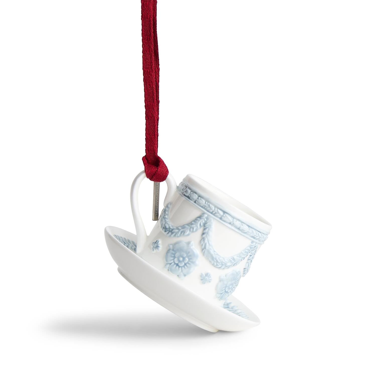 Festive Ritual Ornament White & Blue