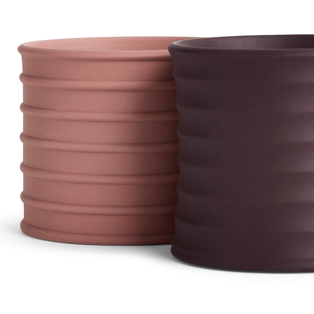 JW Anderson Mug Pair Dark Brown / Teracotta