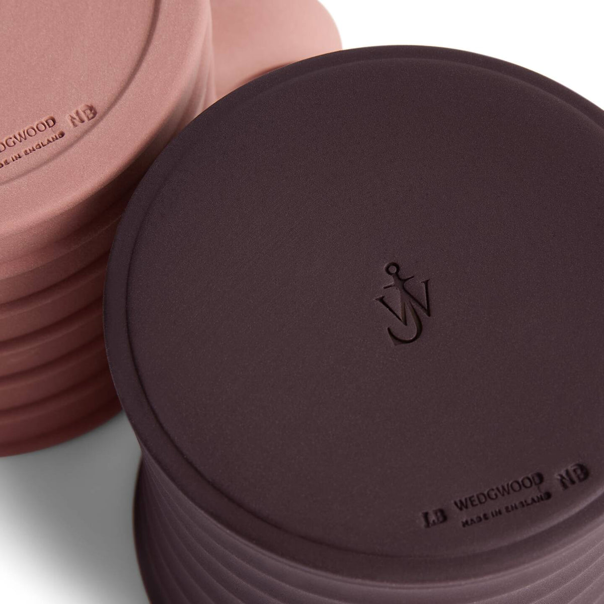 JW Anderson Mug Pair Dark Brown / Teracotta
