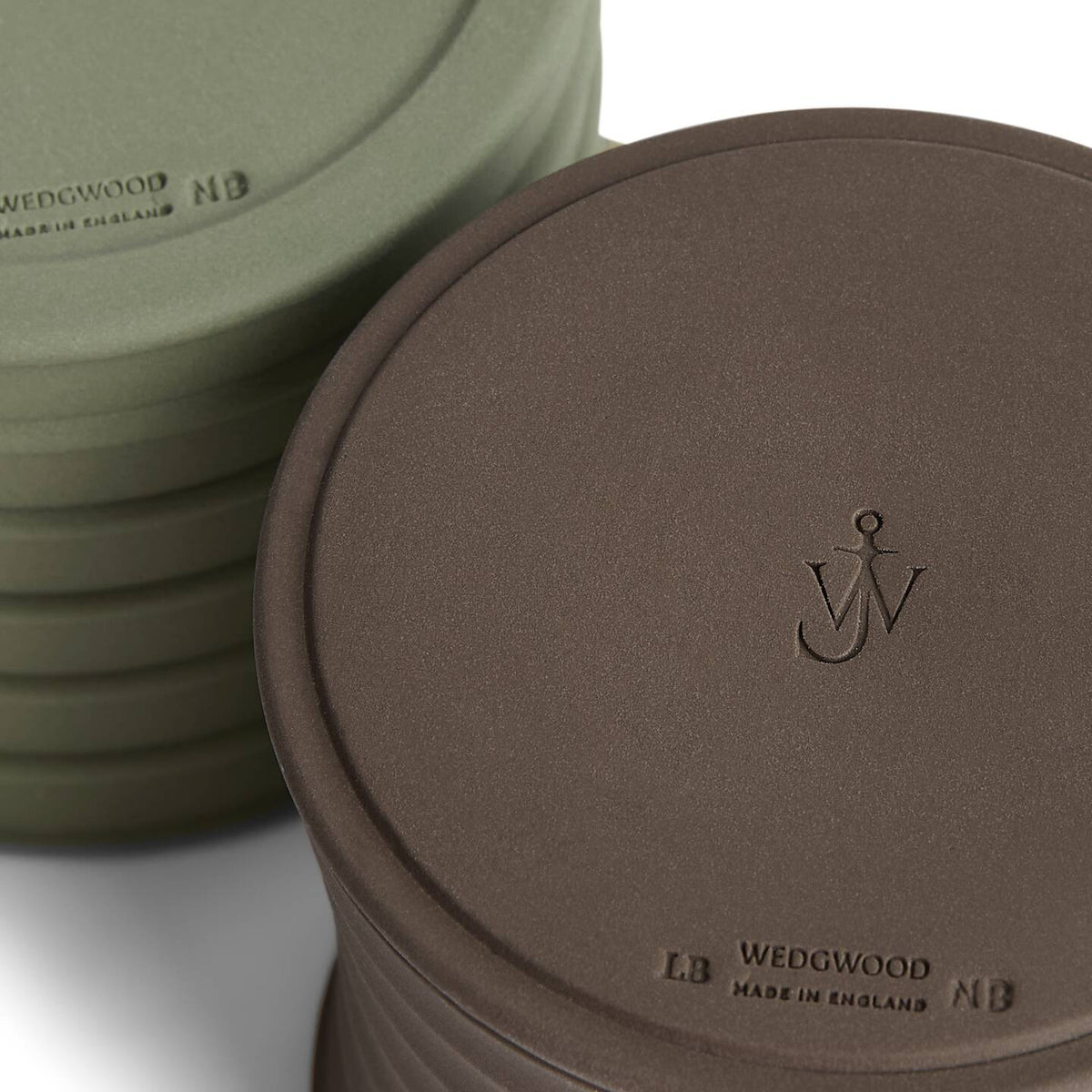 JW Anderson Mug Pair Marsh Green / Sage Green