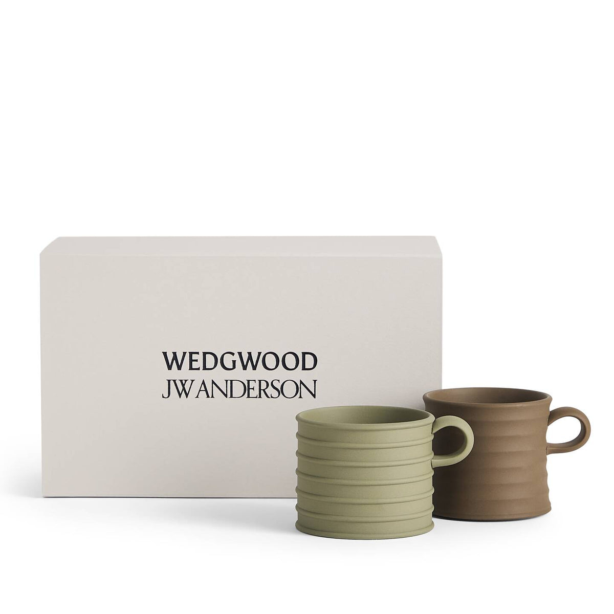 JW Anderson Mug Pair Marsh Green / Sage Green