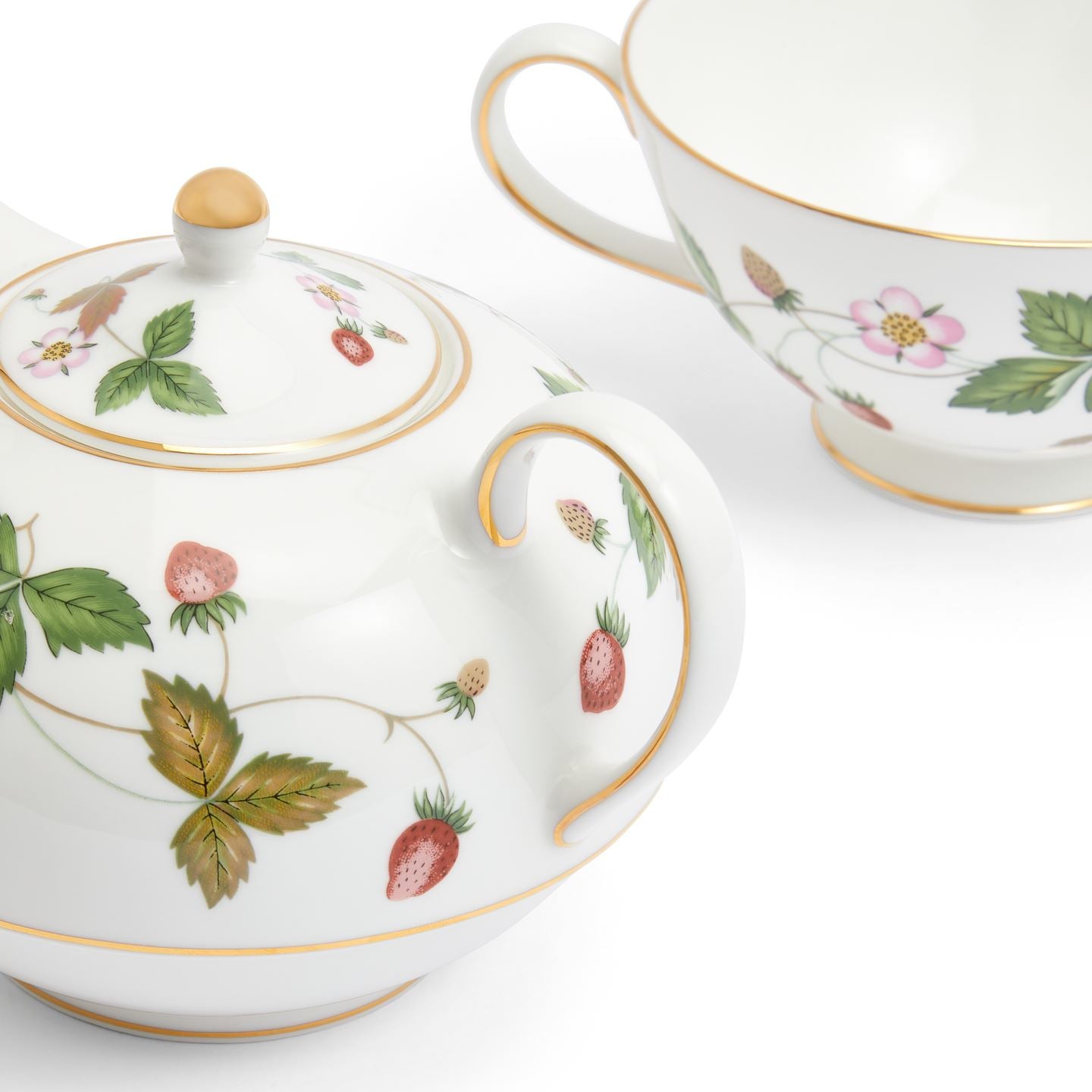 Wild Strawberry Gold Tea for One | Wedgwood