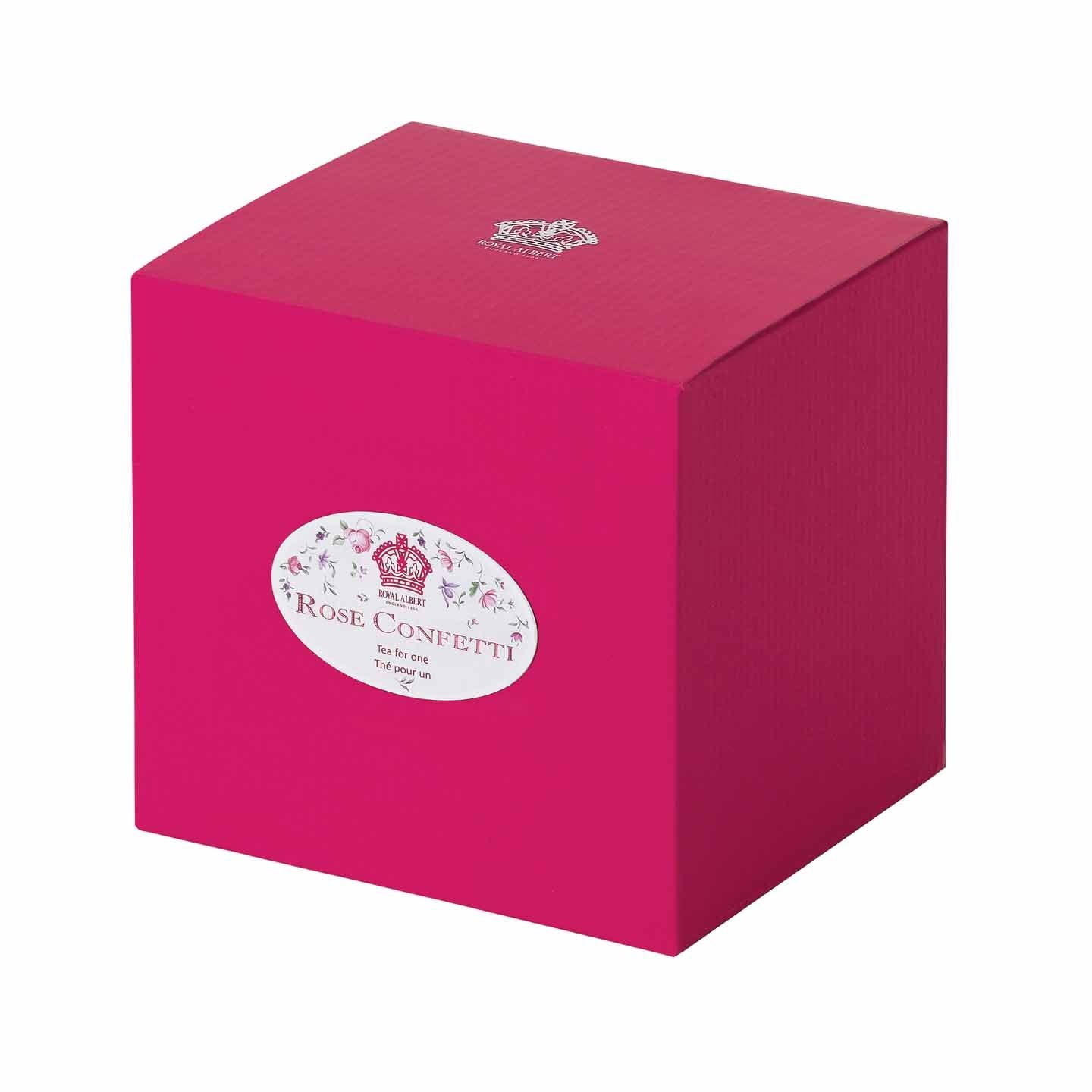Royal Albert Rose Confetti Tea for One