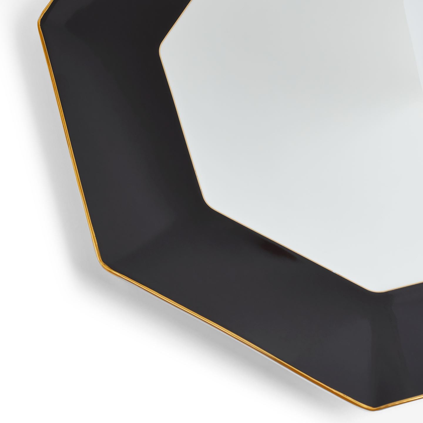 Gio Gold Octagonal Charger Plate