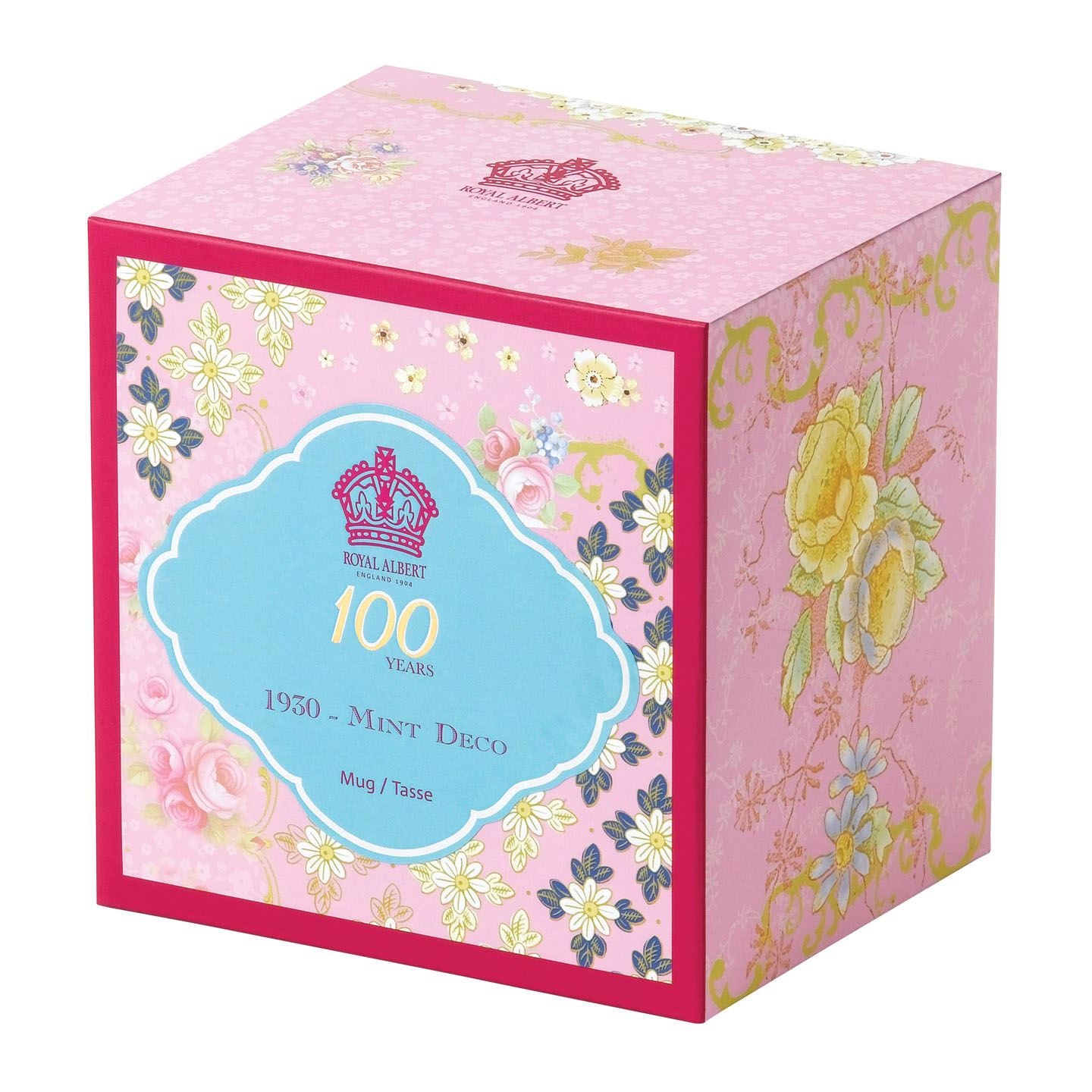 Royal Albert 100 Years of Royal Albert 1930 Mint Deco Mug