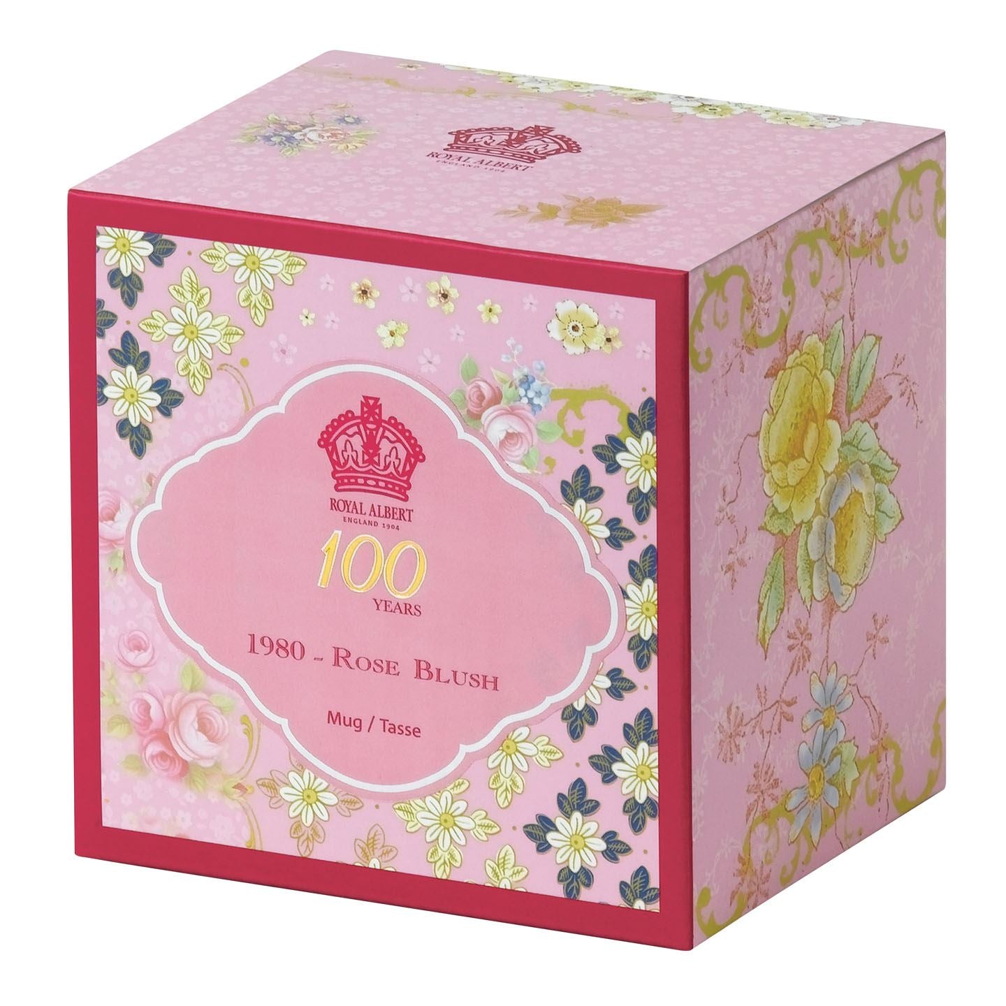 Royal Albert 100 Years of Royal Albert 1980 Rose Blush Mug