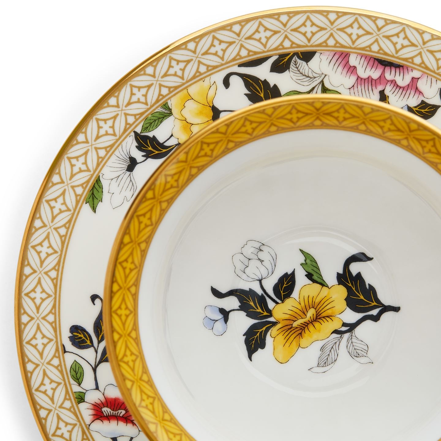 Wonderlust Primrose Teacup and Saucer