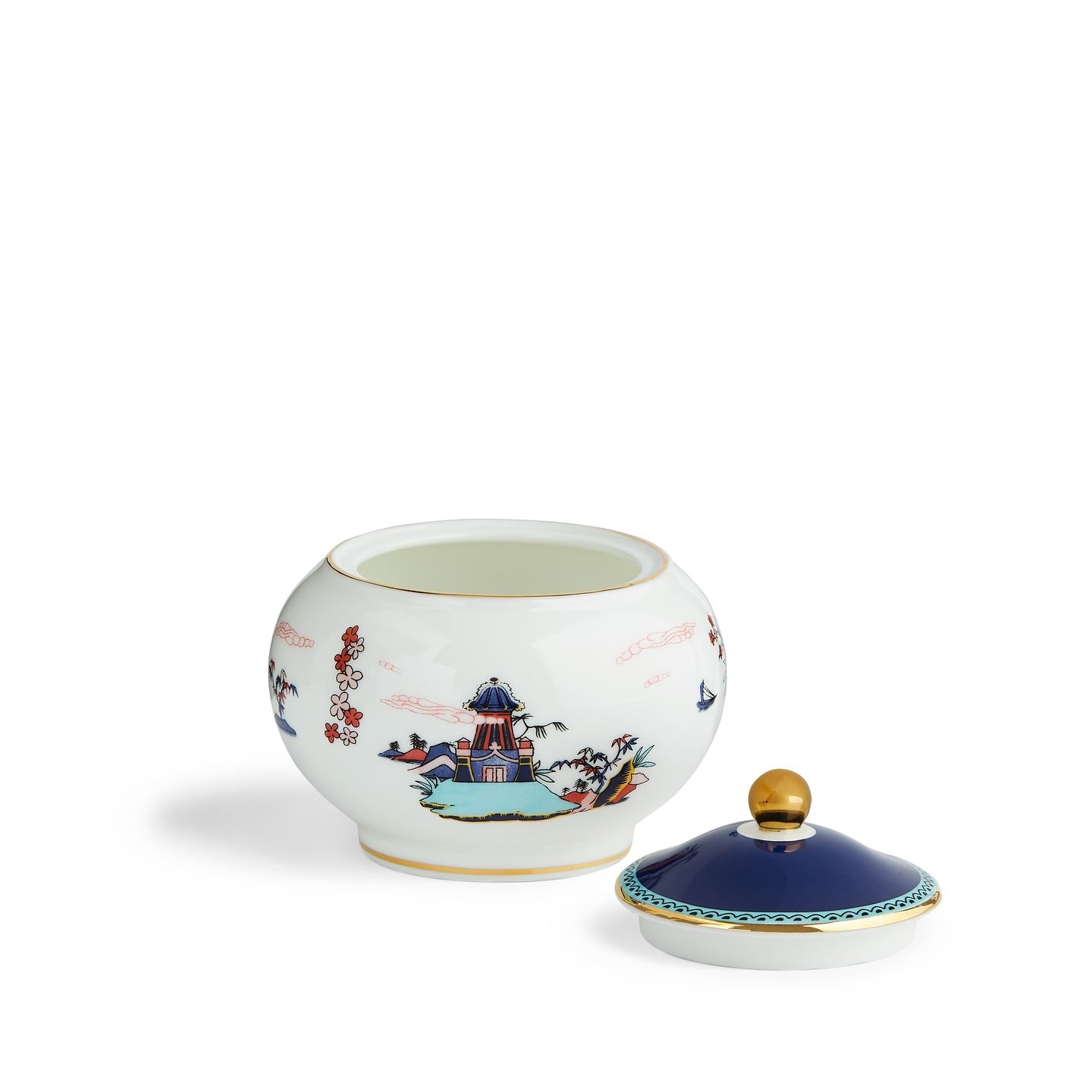 Wonderlust Blue Pagoda 3 Piece Set | Wedgwood