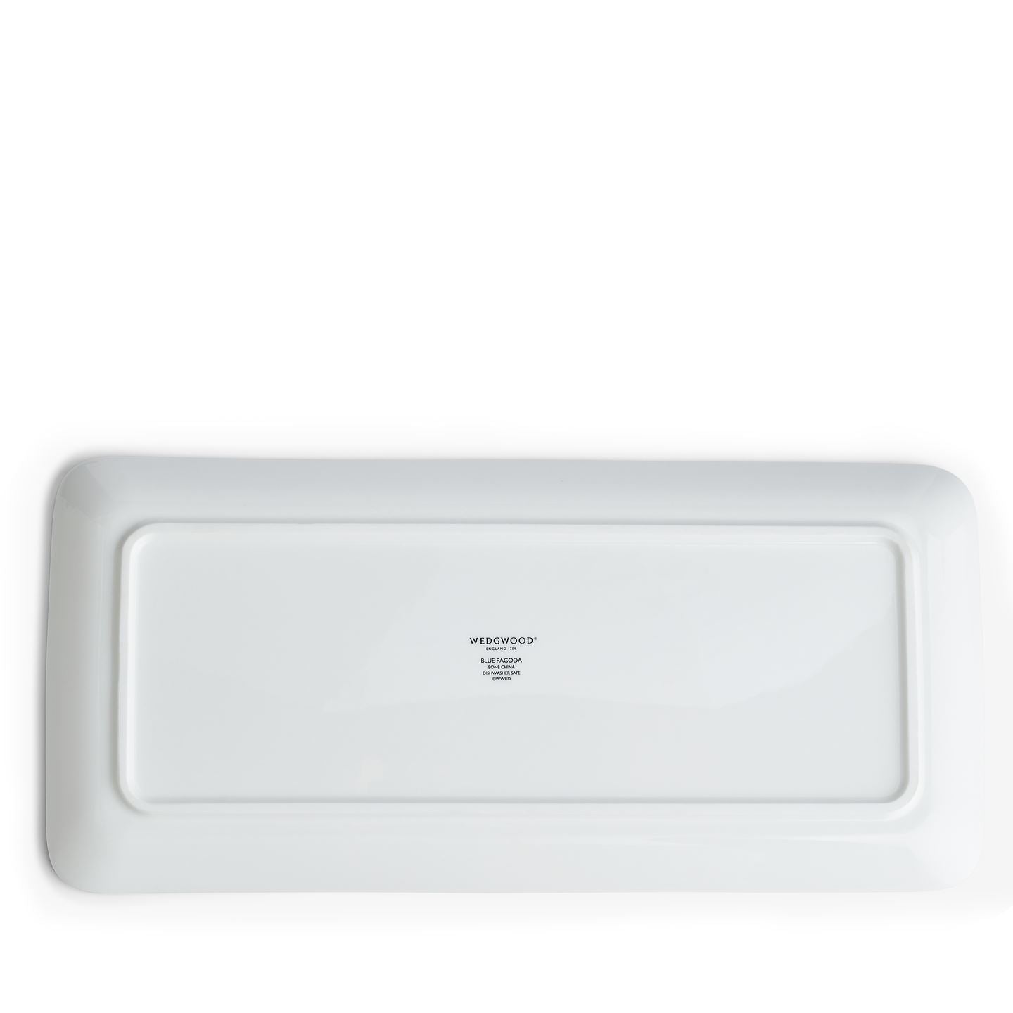 Wonderlust Blue Pagoda Sandwich Tray