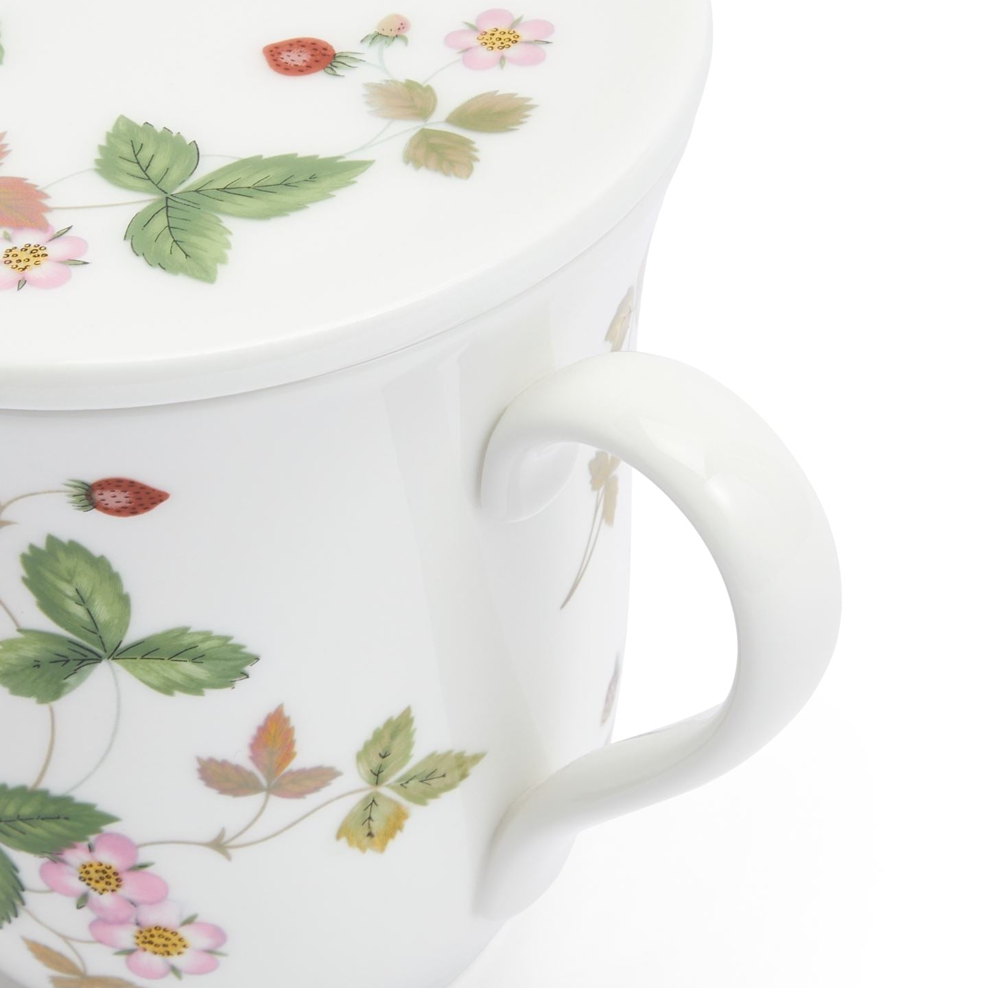 Wild Strawberry Classic Lidded Mug | Wedgwood