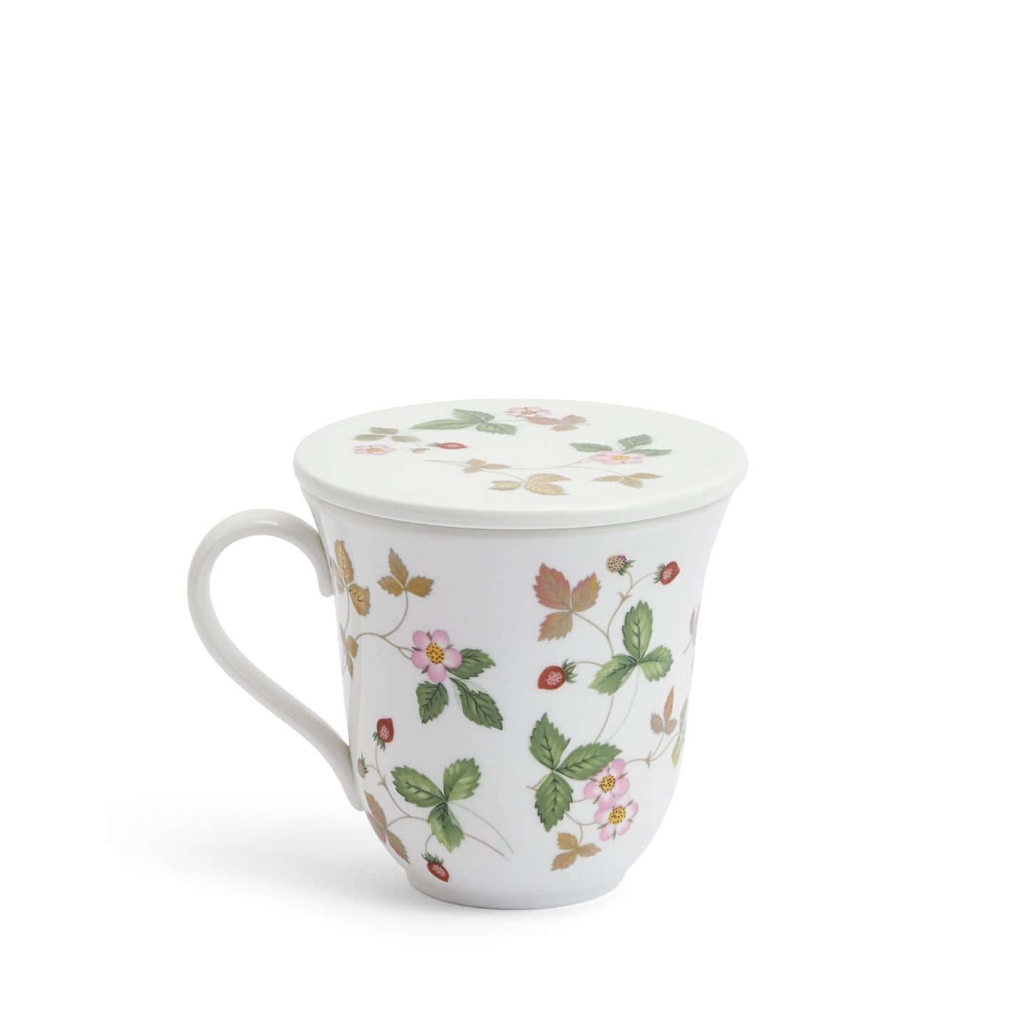Wild Strawberry Classic Lidded Mug | Wedgwood