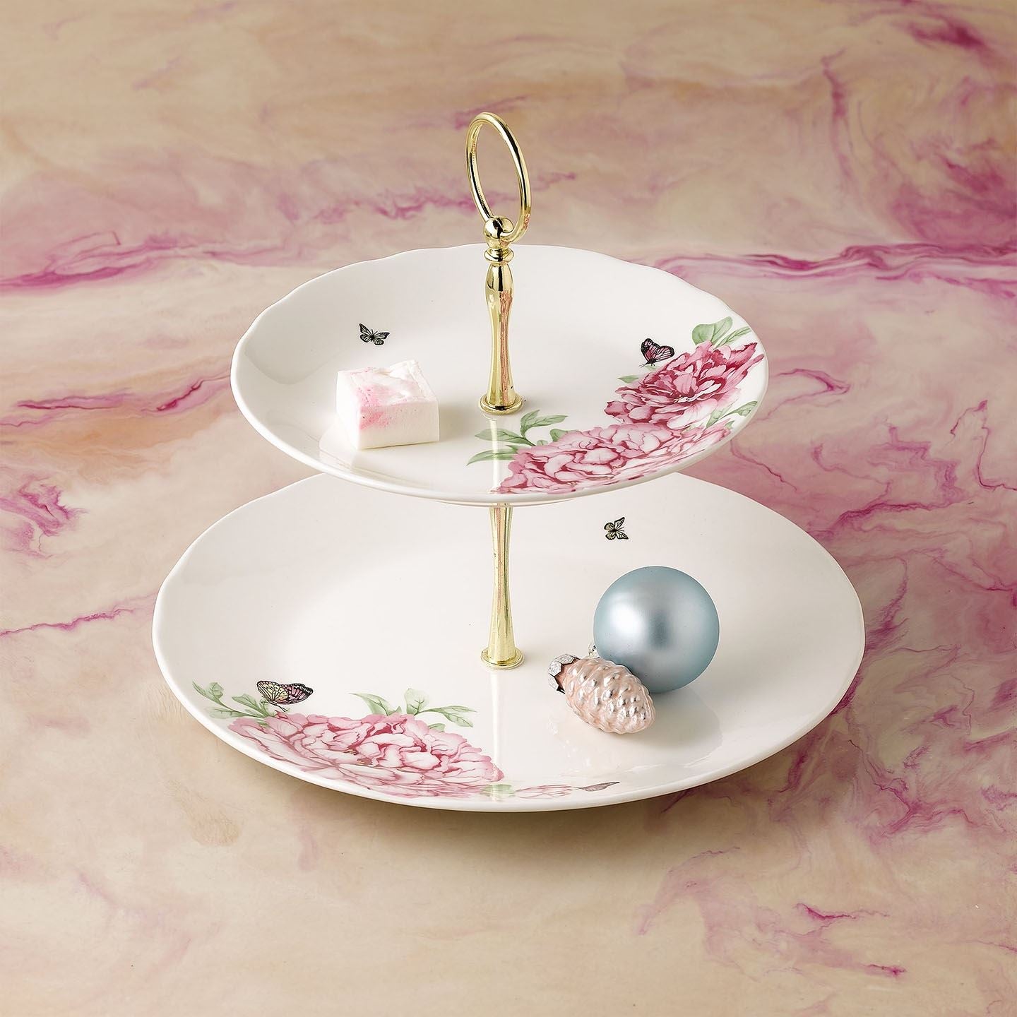 Royal Albert Miranda Kerr Everyday Friendship 2 Tier Cake Stand