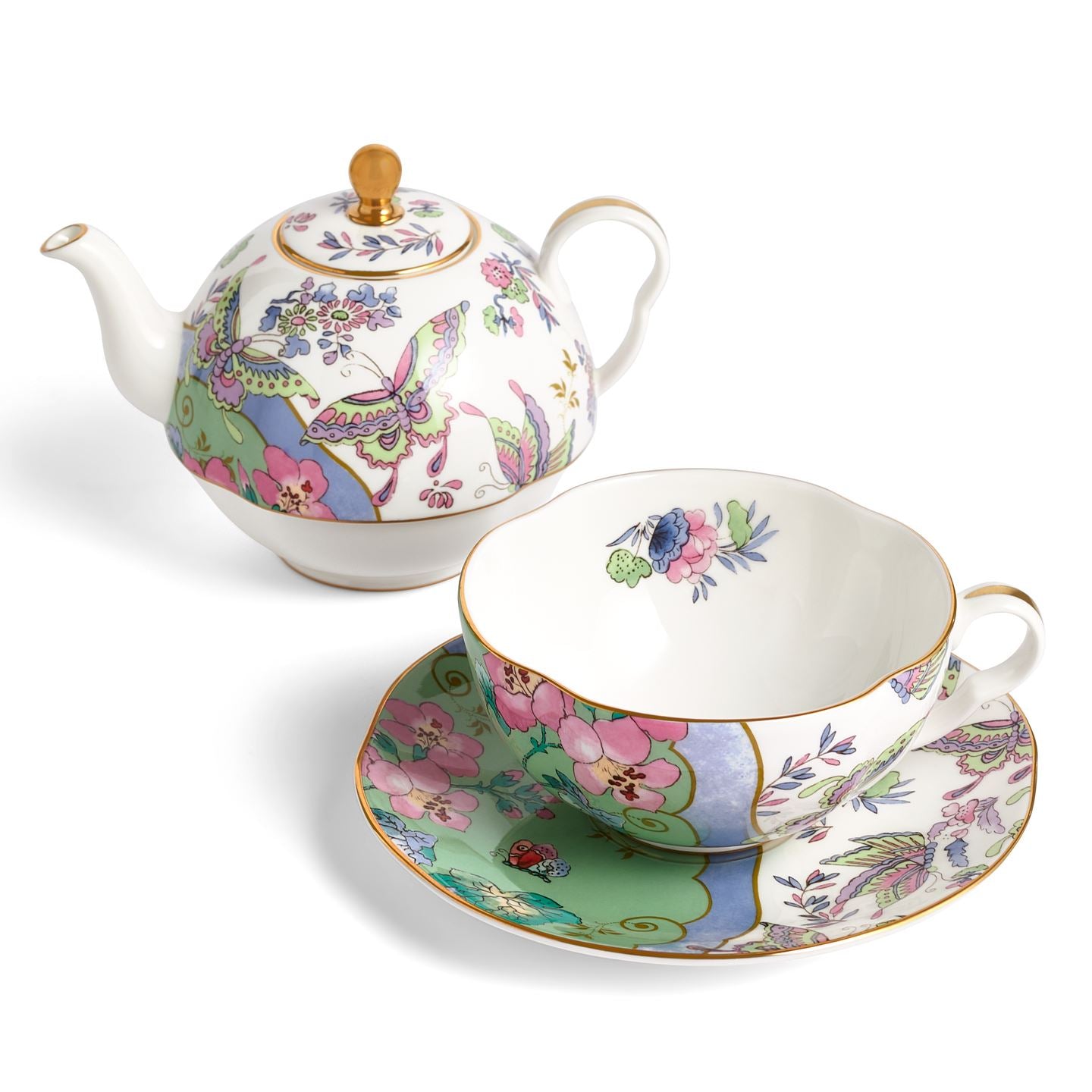 Butterfly Bloom Tea for One
