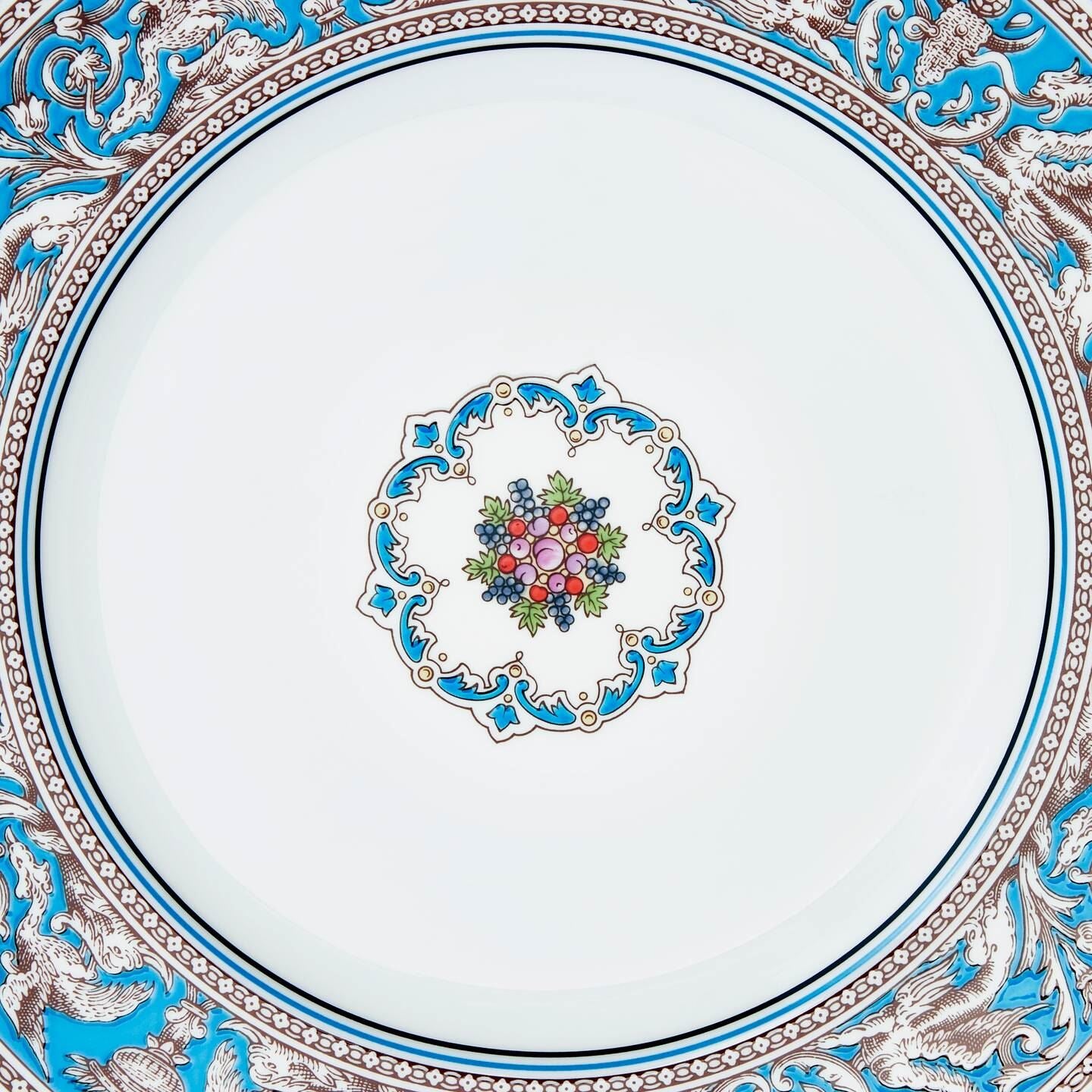  Florentine 皿 5枚セット直径18cm Florentine Turquoise Dinner Plate | Wedgwood