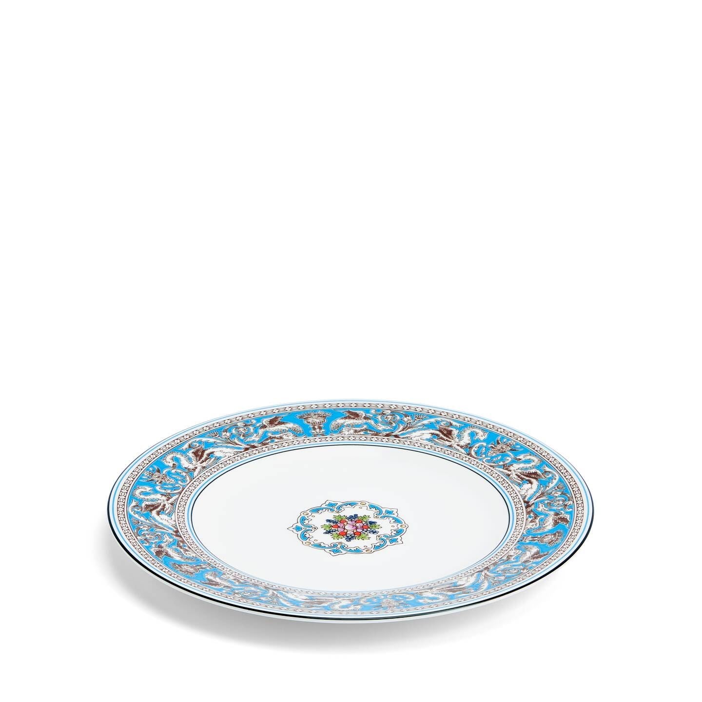 Florentine Turquoise Large Side Plate