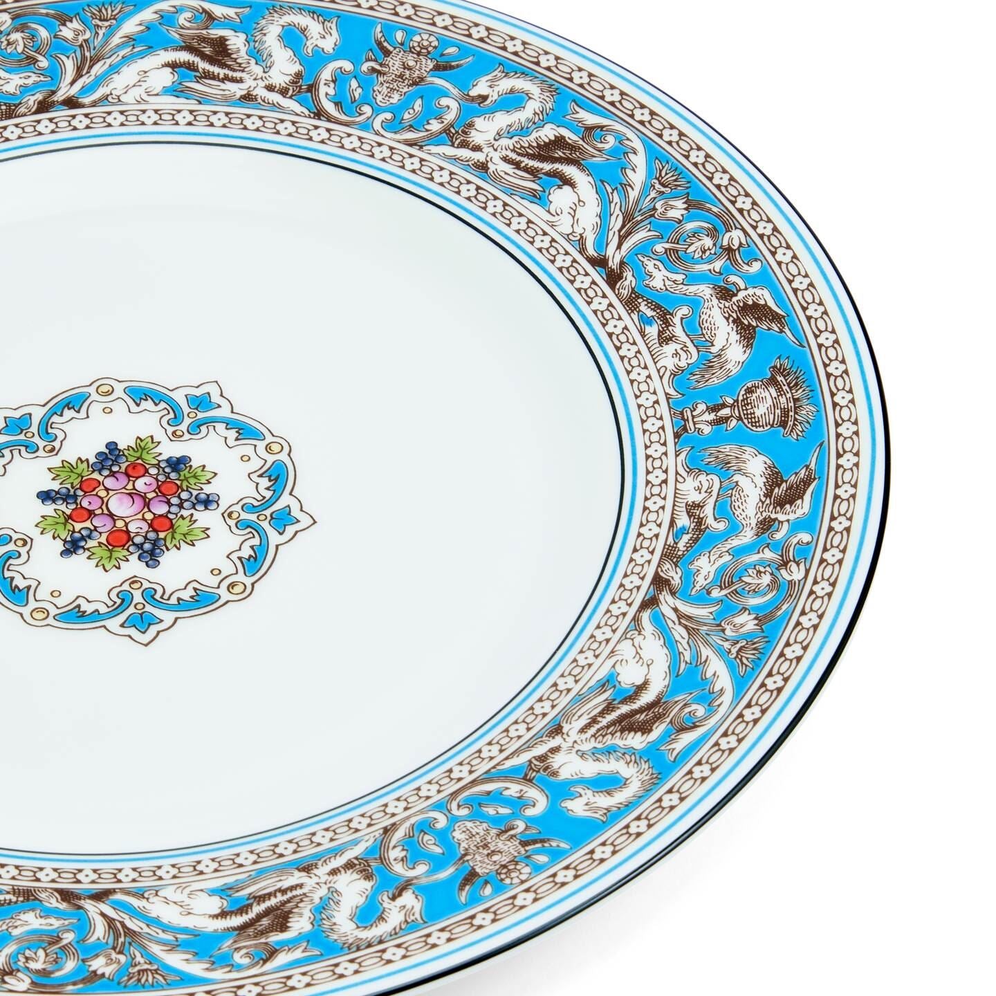 Florentine Turquoise Large Side Plate