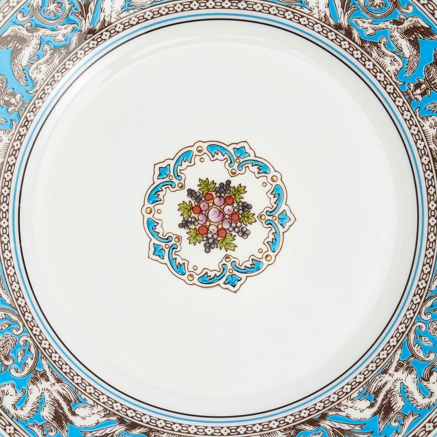 Florentine Turquoise Salad Plate
