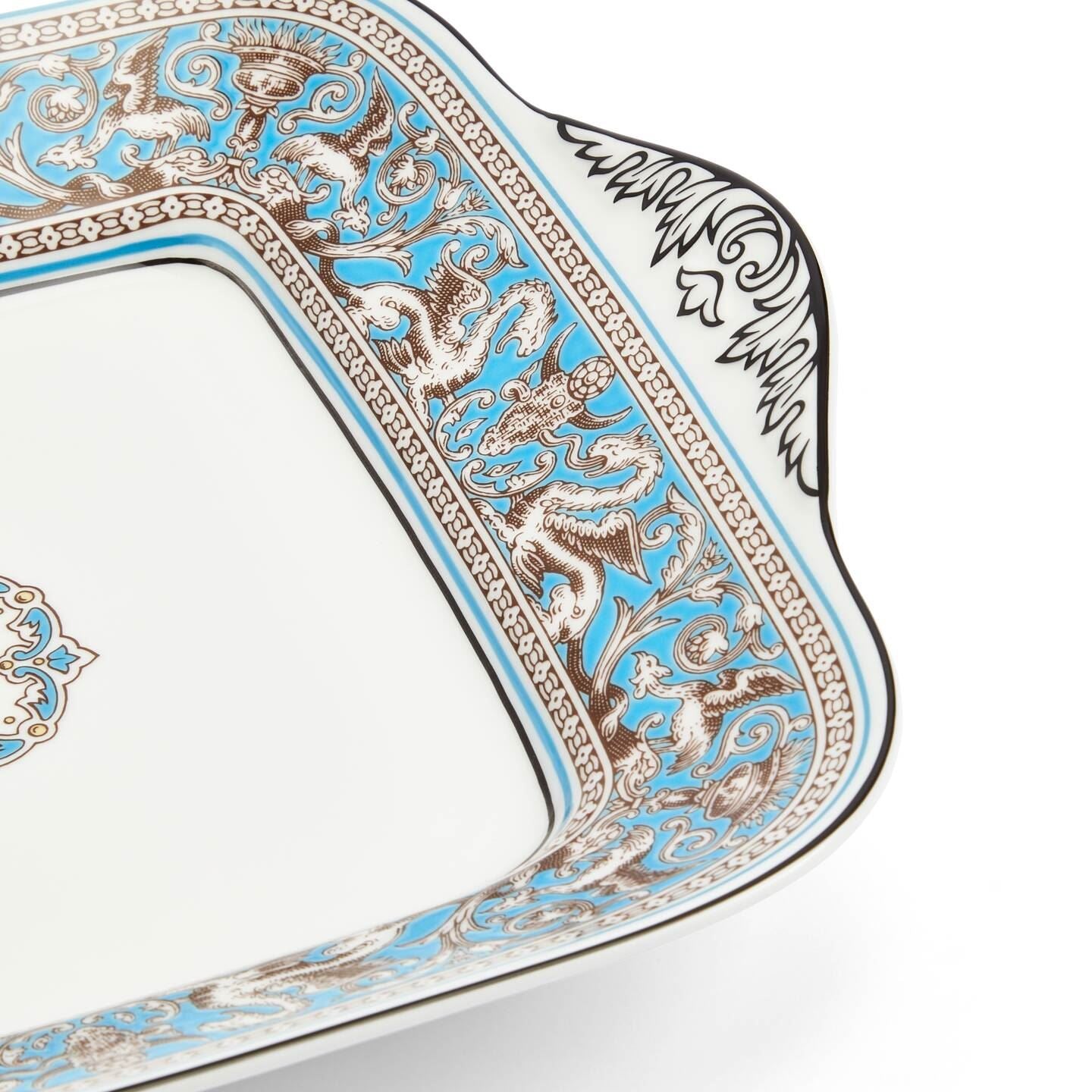 Florentine Turquoise Bread and Butter Plate