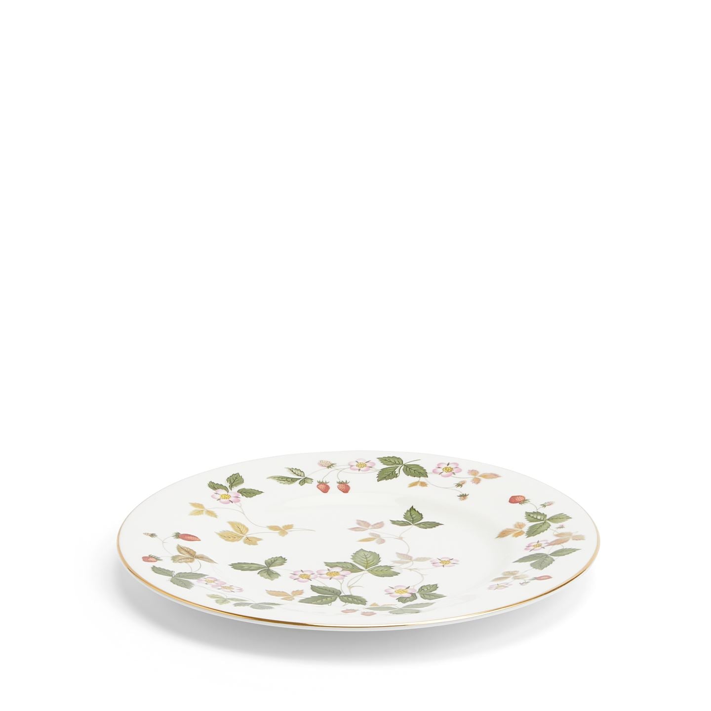 Wild Strawberry Gold Large Side Plate | Wedgwood