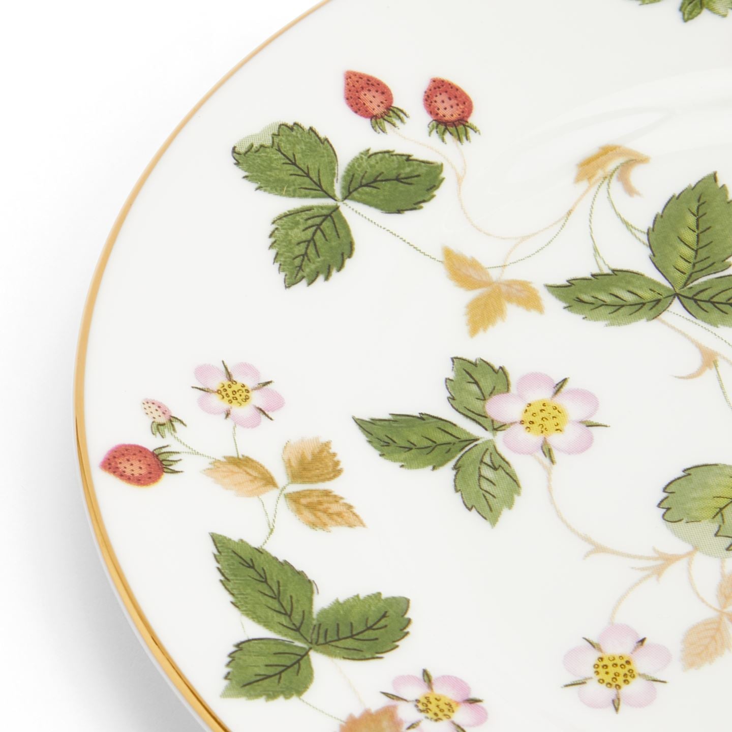 Wild Strawberry Gold Small Side Plate | Wedgwood