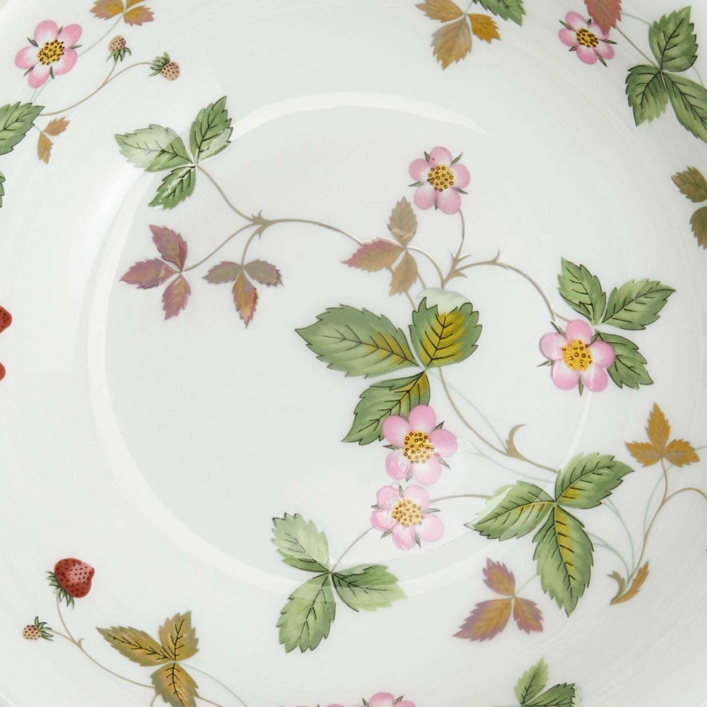 Wild Strawberry Gold Cereal Bowl Small
