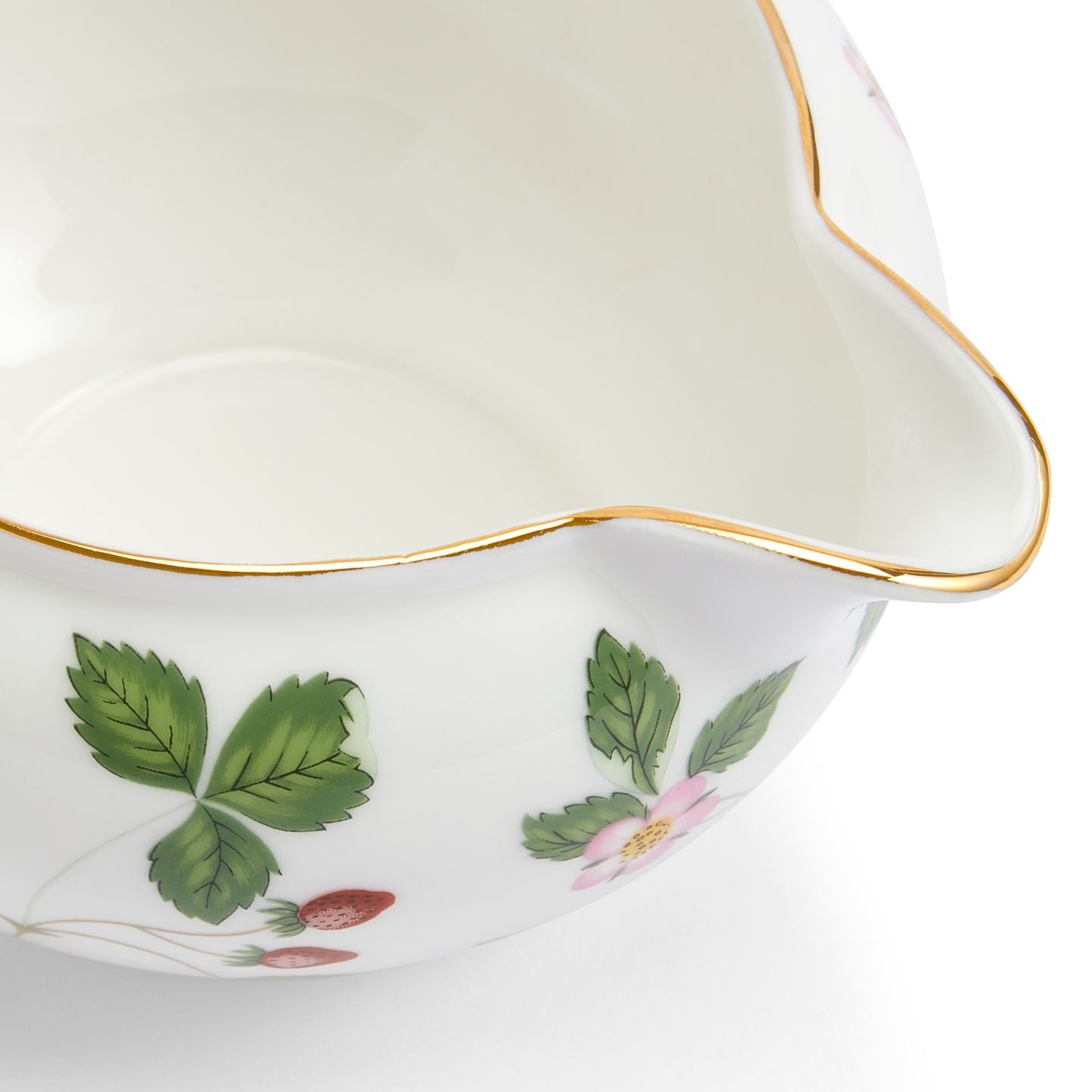 Wild Strawberry Gold Milk / Cream Jug | Wedgwood