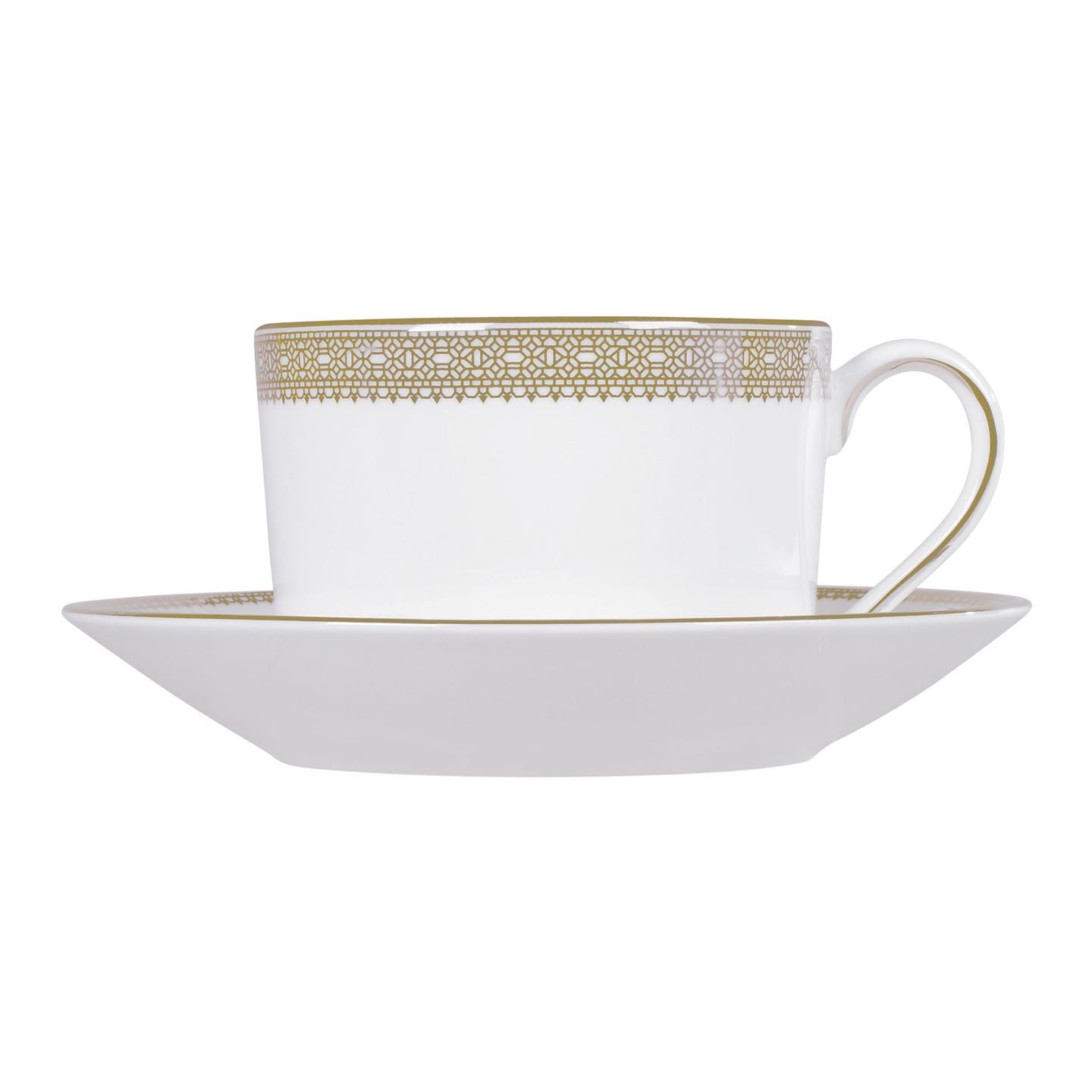 Vera Wang Lace Gold Tea Saucer