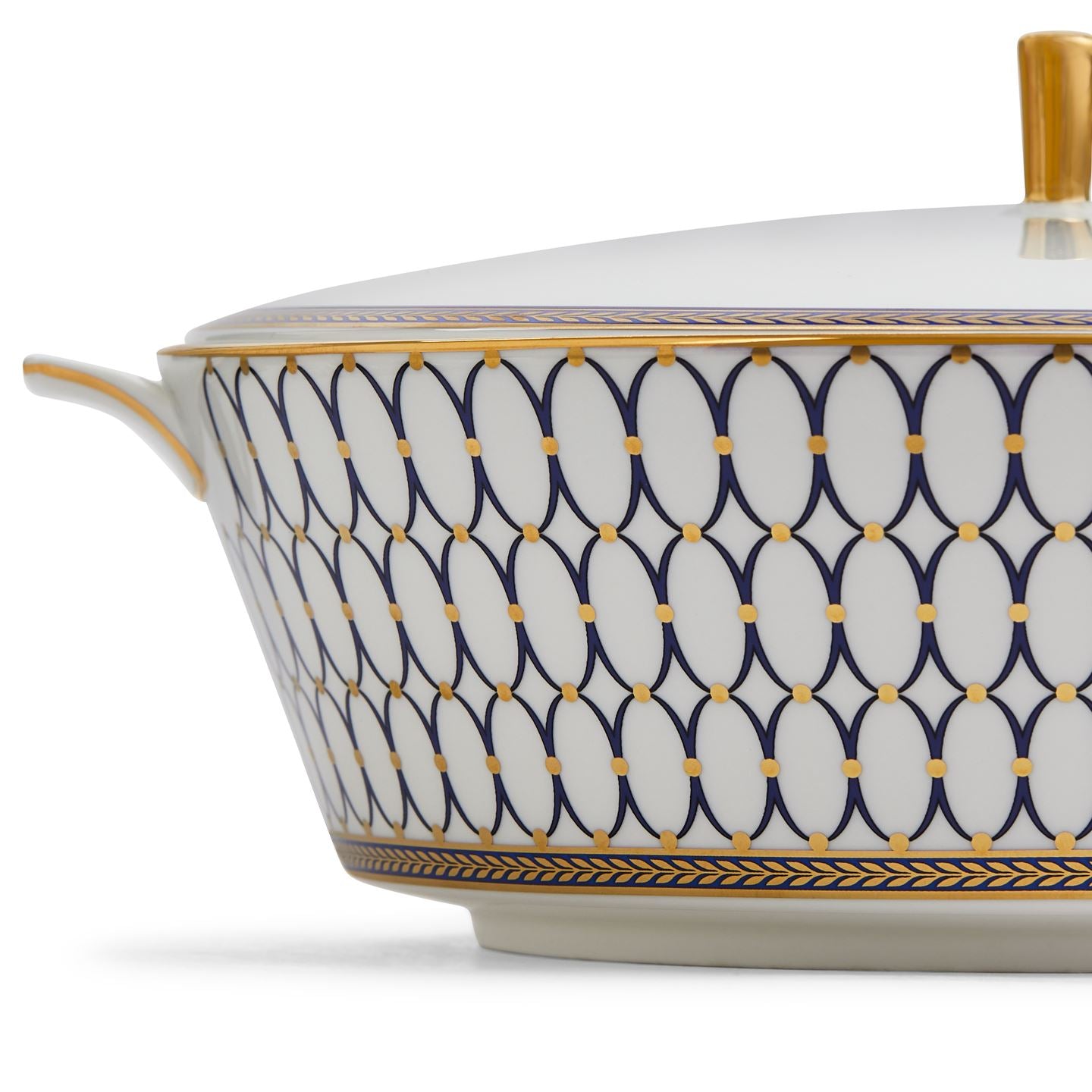 Renaissance Gold Covered Vegetable Dish | Wedgwood