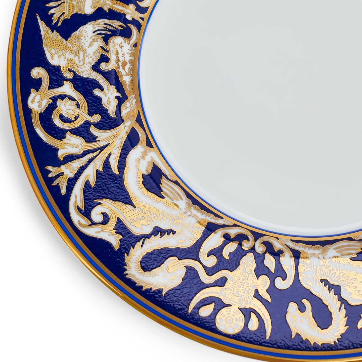 Renaissance Gold Side Plate Florentine Accent