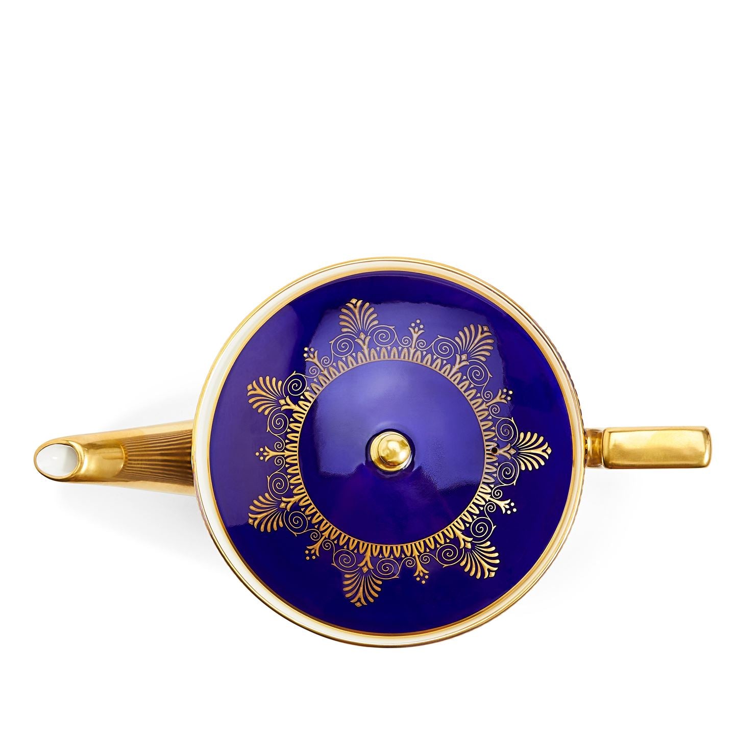 Anthemion Blue Teapot