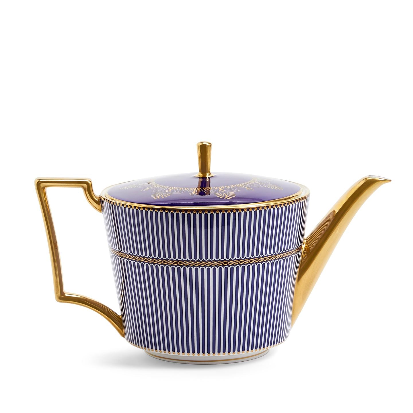 Anthemion Blue Teapot